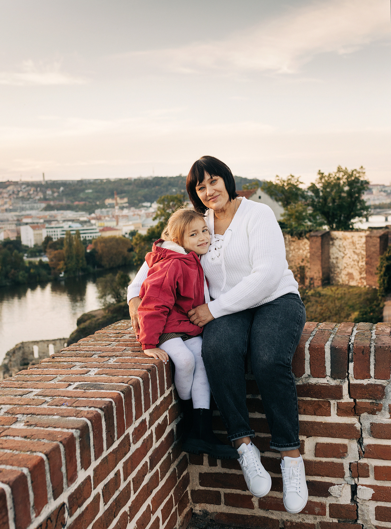 Семейная фотосессия в Праге. Вышеград. Семейный и свадебный фотограф в Праге Наталья Федори