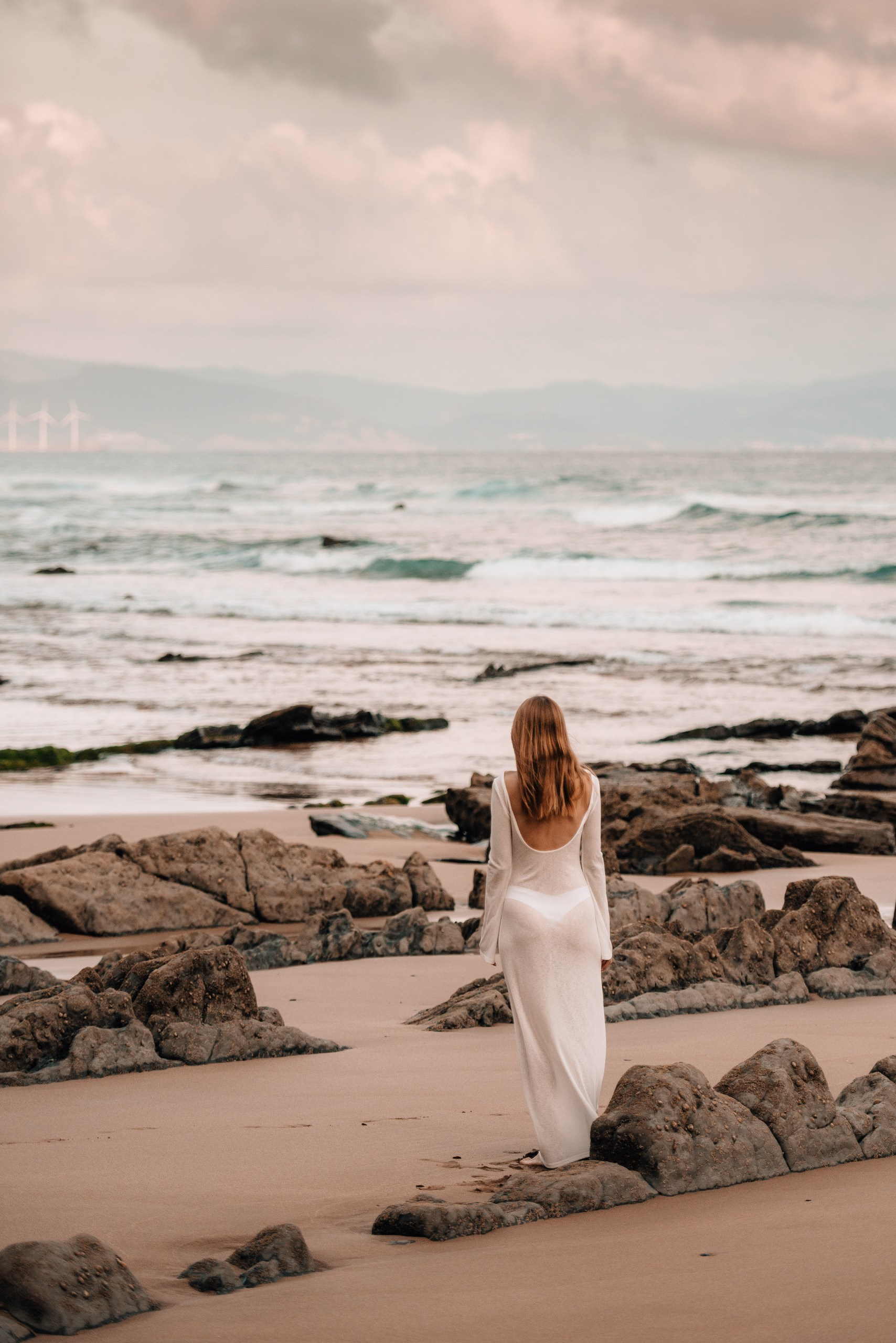 Марина и море…. Photographer in Bilbao Irina Makou