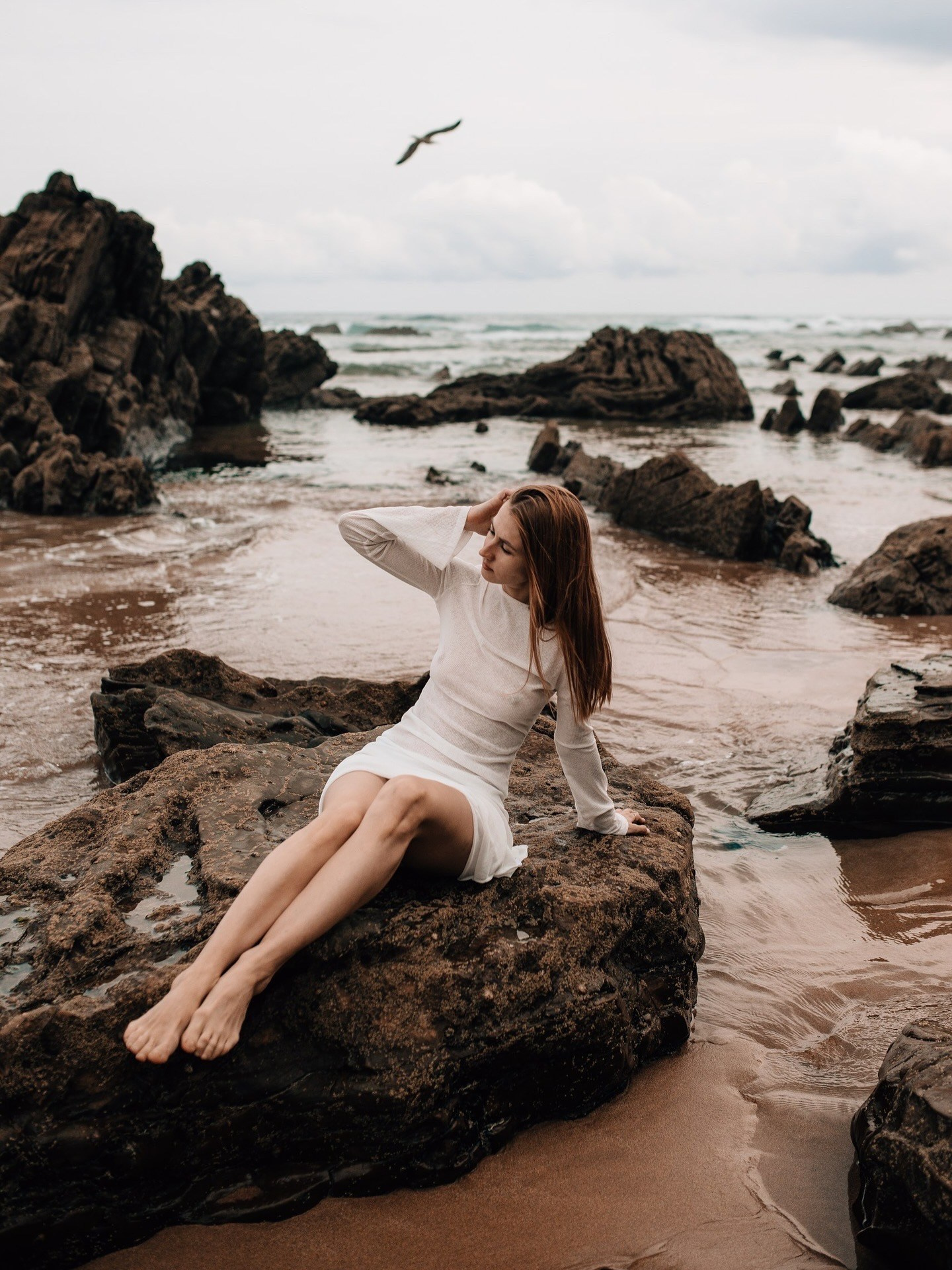 Марина и море…. Photographer in Bilbao Irina Makou