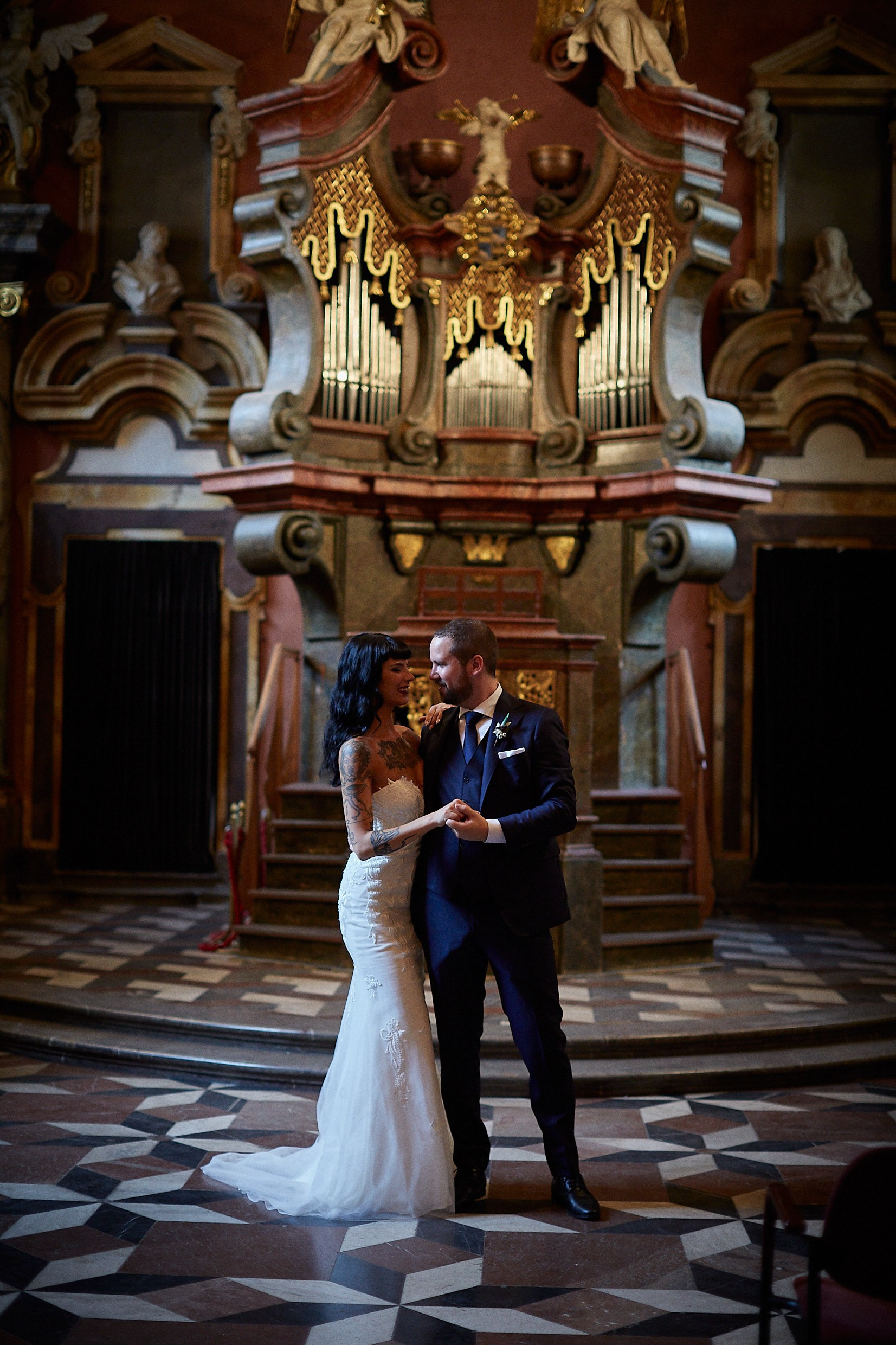 Mirror Chapel Wedding Prague. Northeast Ohio (Cleveland, Youngstown, Akron) Wedding Photography