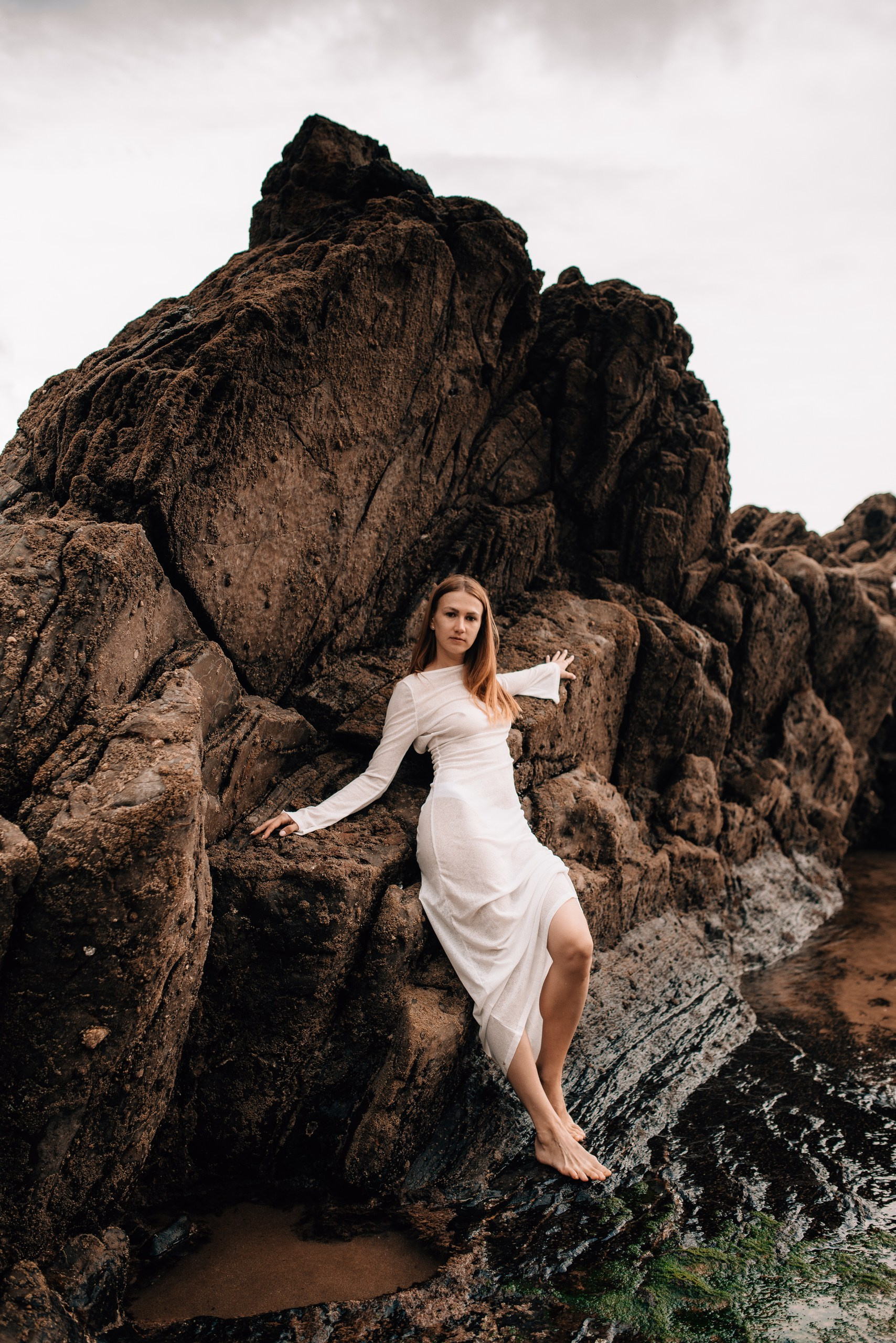 Марина и море…. Photographer in Bilbao Irina Makou