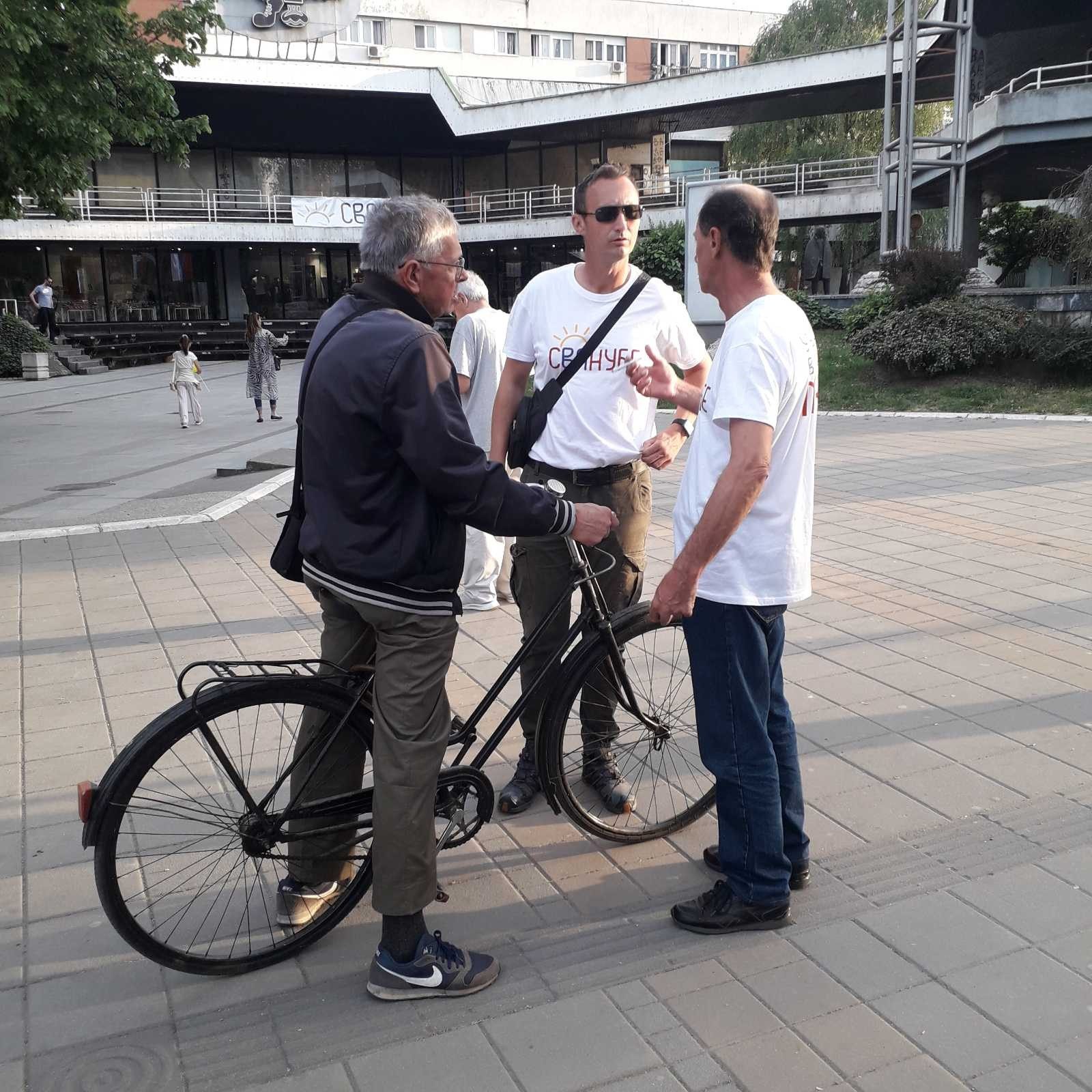 Трећи штанд коалиције Уједињено Ваљево Може — 15.04.2024. Уједињено Ваљево Може