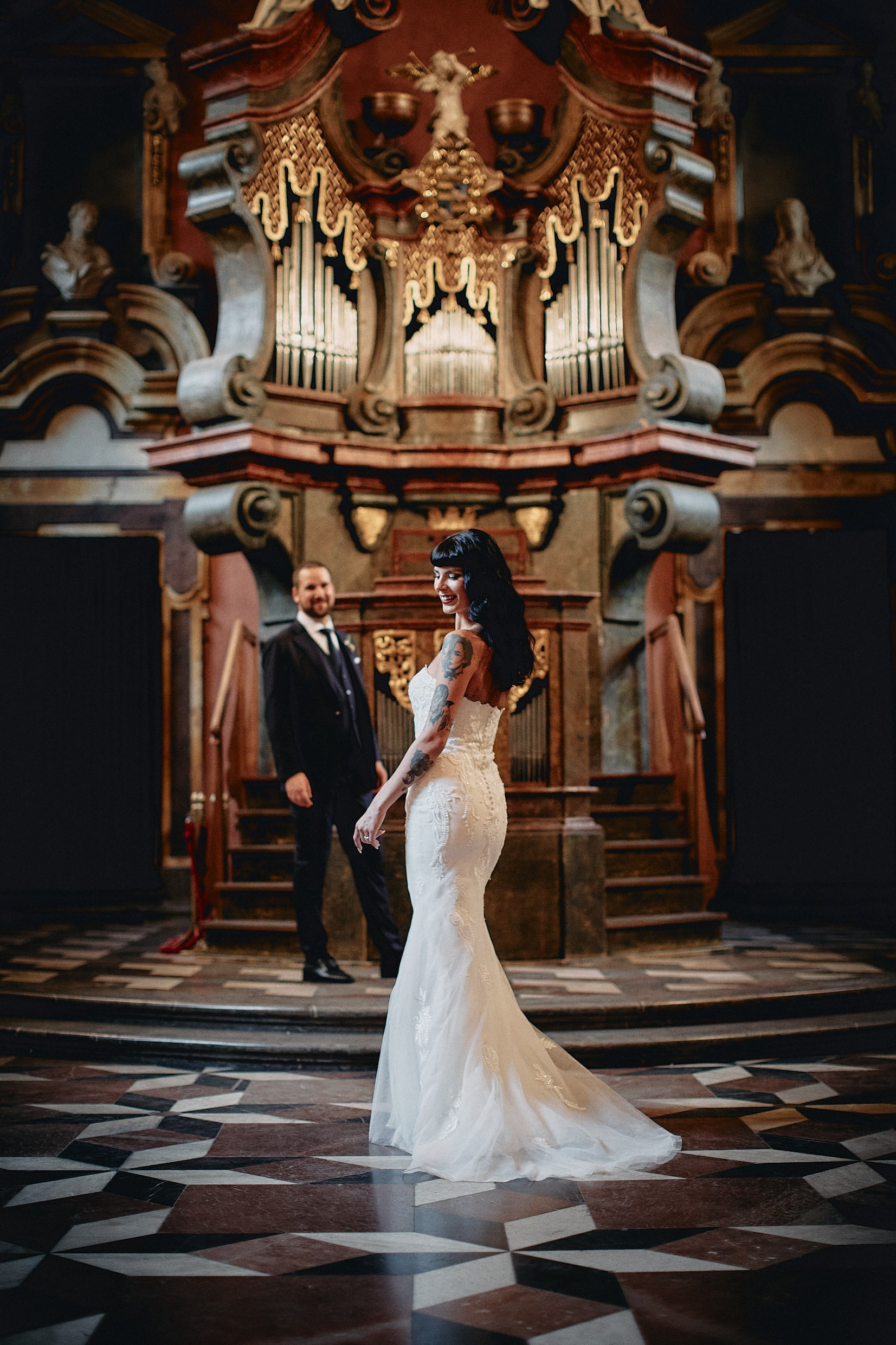 Mirror Chapel Wedding Prague. Northeast Ohio (Cleveland, Youngstown, Akron) Wedding Photography