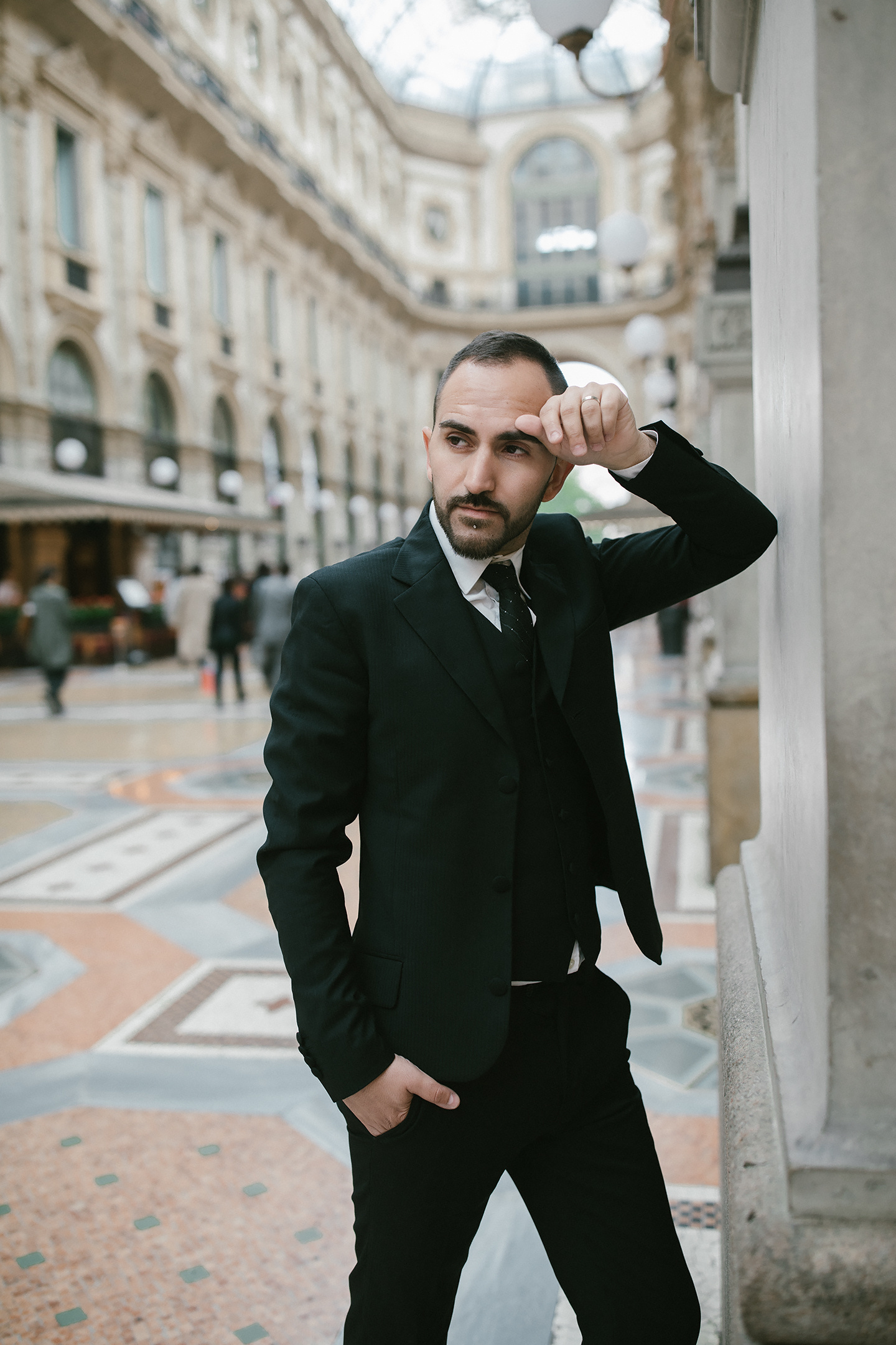 Hochzeitsfotografie Mailand | Dom & Galleria Vittorio Emanuele II. Hochzeitsfotograf Bodensee & Allgäu | Liliana Berkut