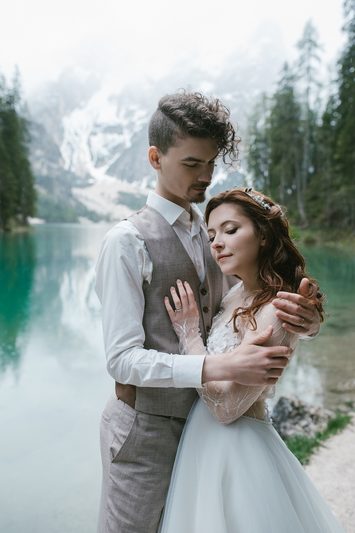Hochzeitsfotografie Dolomiten | After Wedding Pragser Wildsee. Hochzeitsfotograf Bodensee & Allgäu | Liliana Berkut