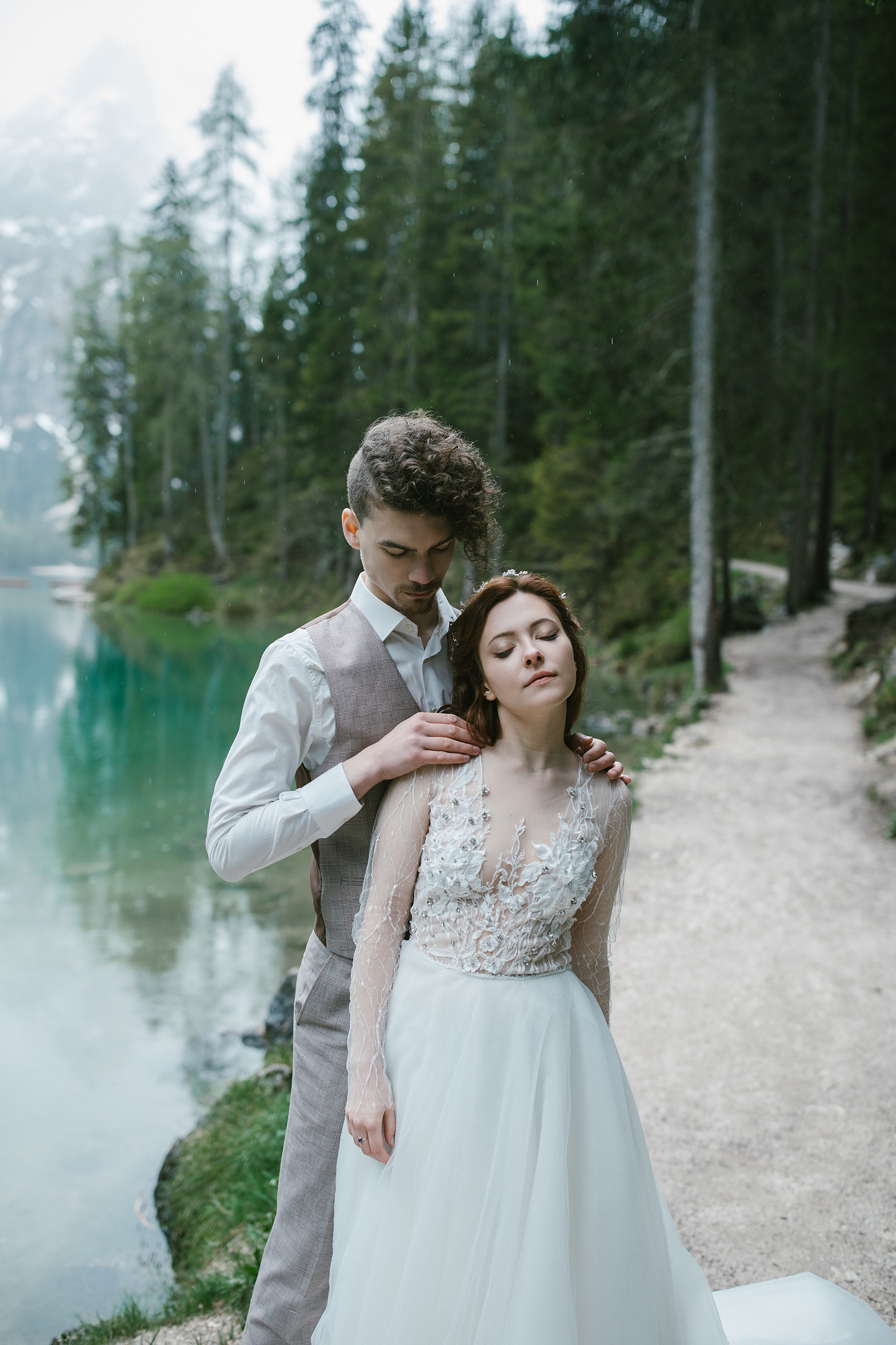 Hochzeitsfotografie Dolomiten | After Wedding Pragser Wildsee. Hochzeitsfotograf Bodensee & Allgäu | Liliana Berkut