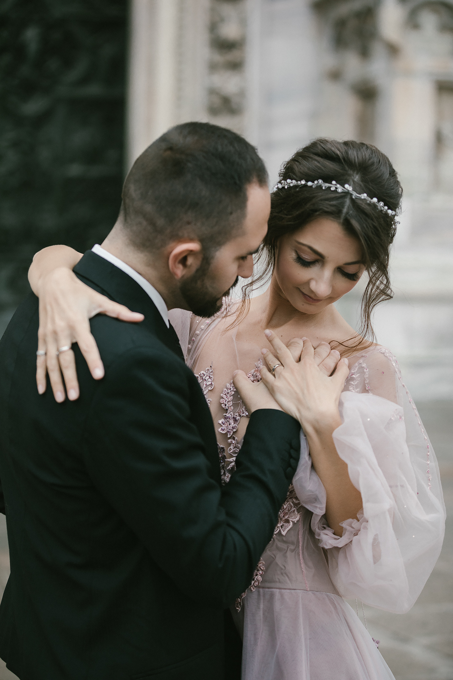 Hochzeitsfotografie Mailand | Dom & Galleria Vittorio Emanuele II. Hochzeitsfotograf Bodensee & Allgäu | Liliana Berkut
