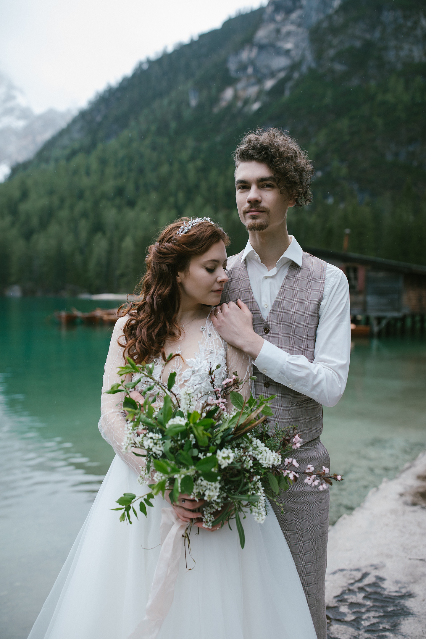 Hochzeitsfotografie Dolomiten | After Wedding Pragser Wildsee. Hochzeitsfotograf Bodensee & Allgäu | Liliana Berkut