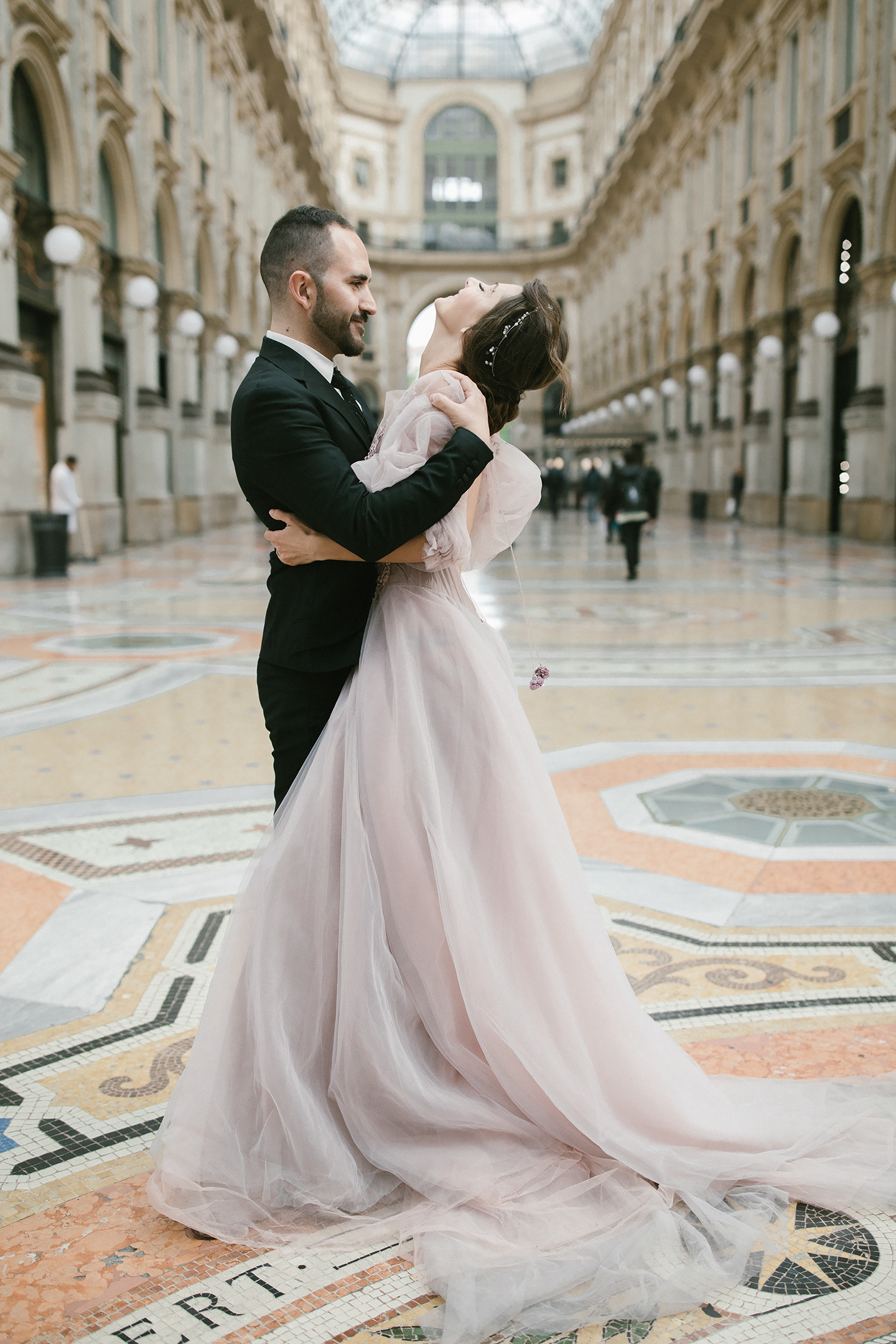 Hochzeitsfotografie Mailand | Dom & Galleria Vittorio Emanuele II. Hochzeitsfotograf Bodensee & Allgäu | Liliana Berkut