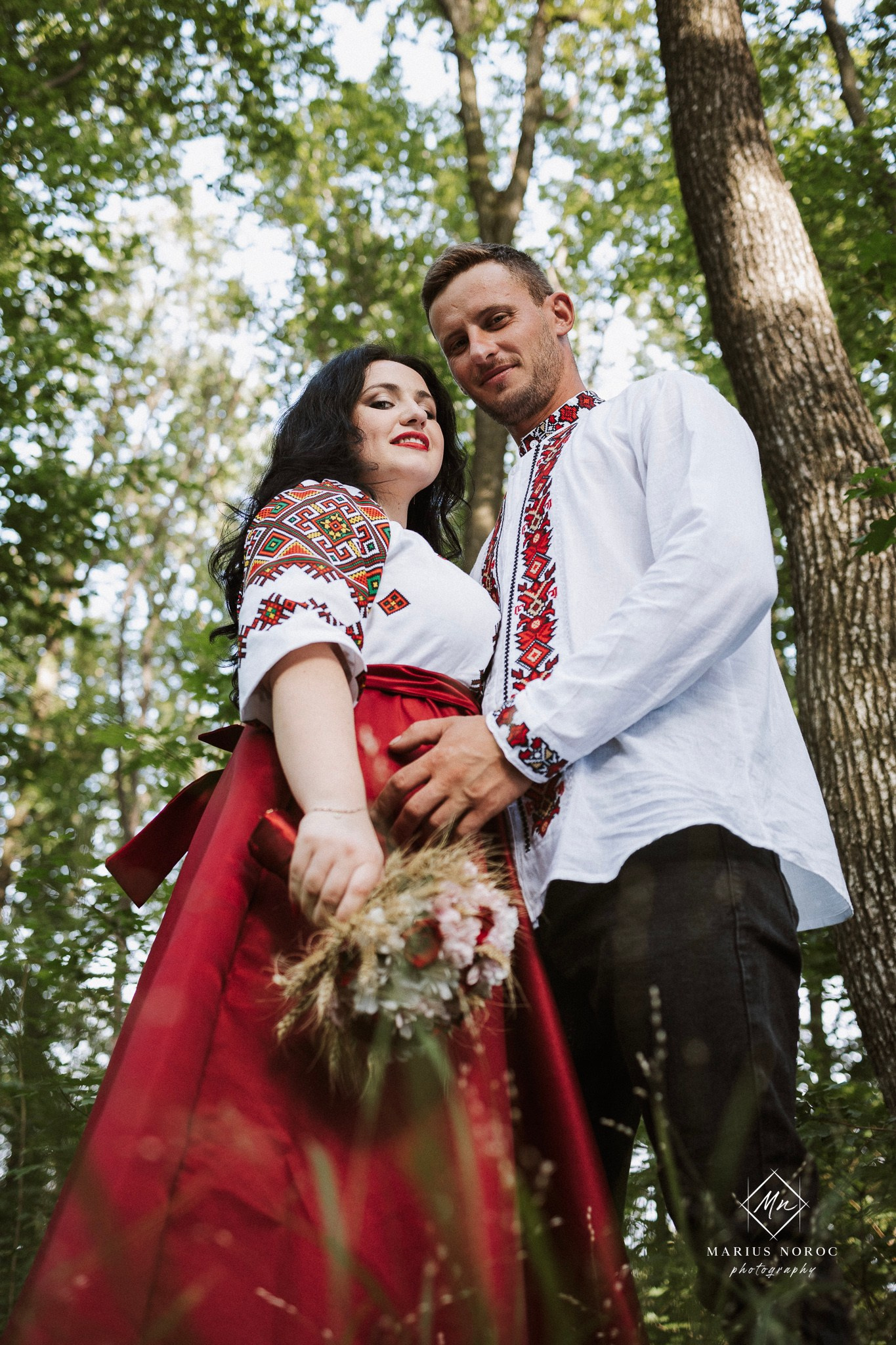 Nicoleta și Ionuț au ales Forest Events Cucorăni pentru ședința foto "