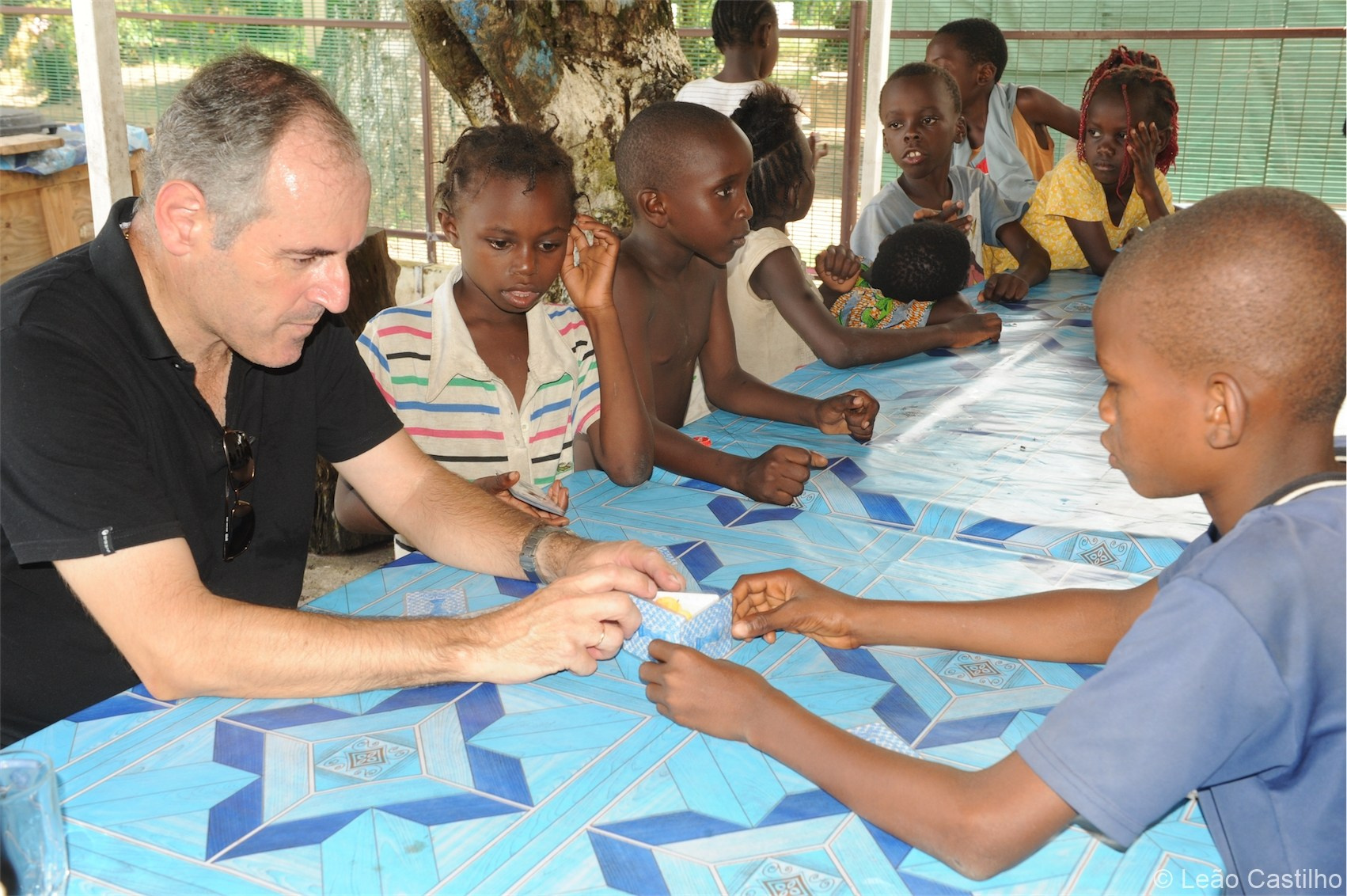 Photos of volunteer work in Congo. Simbahalu