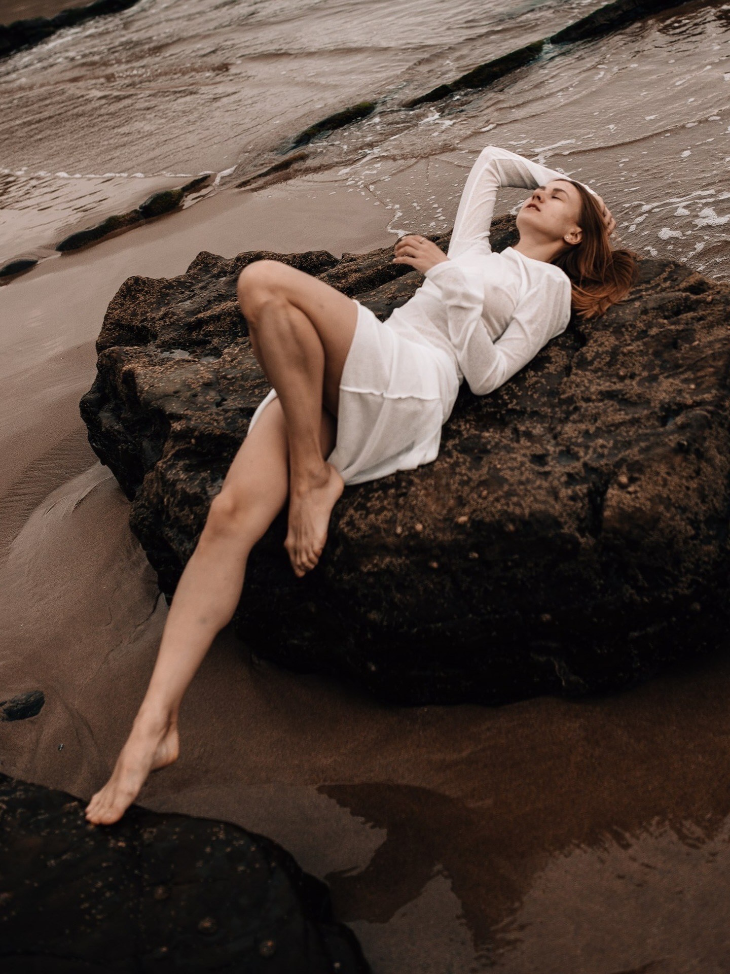 Марина и море…. Photographer in Bilbao Irina Makou