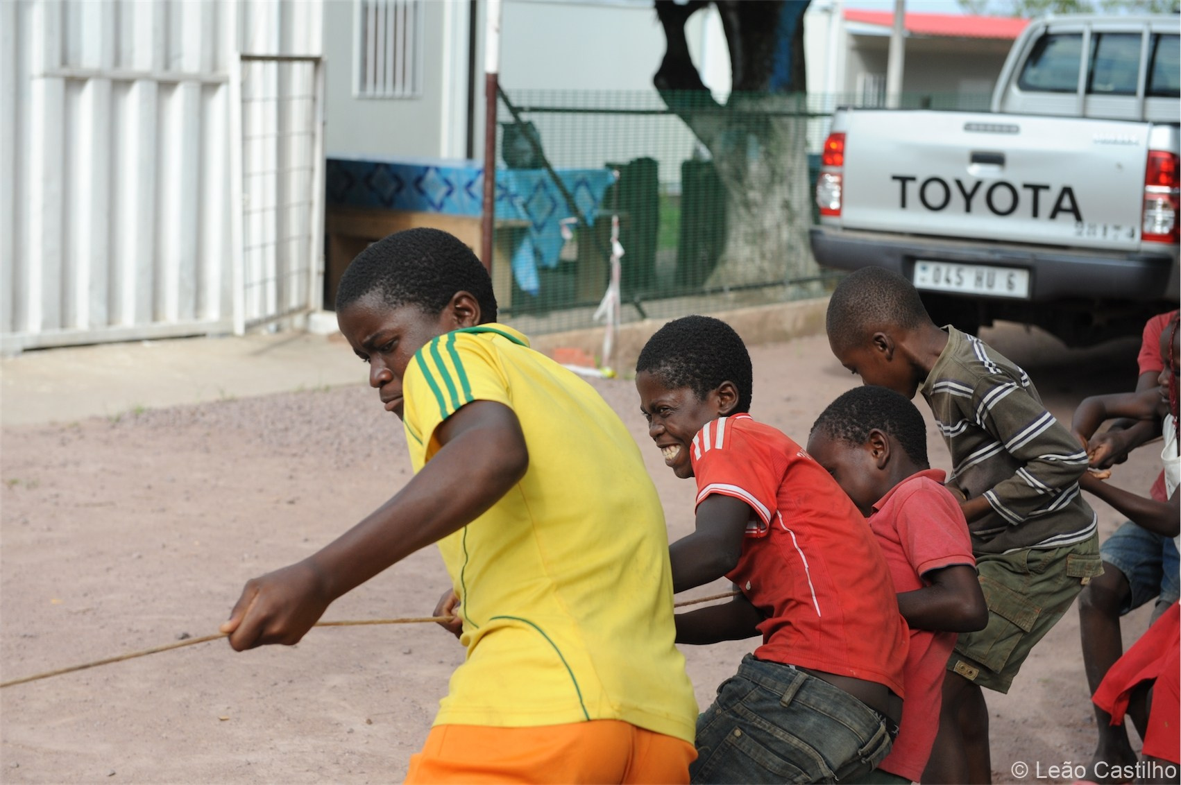 Photos of volunteer work in Congo. Simbahalu