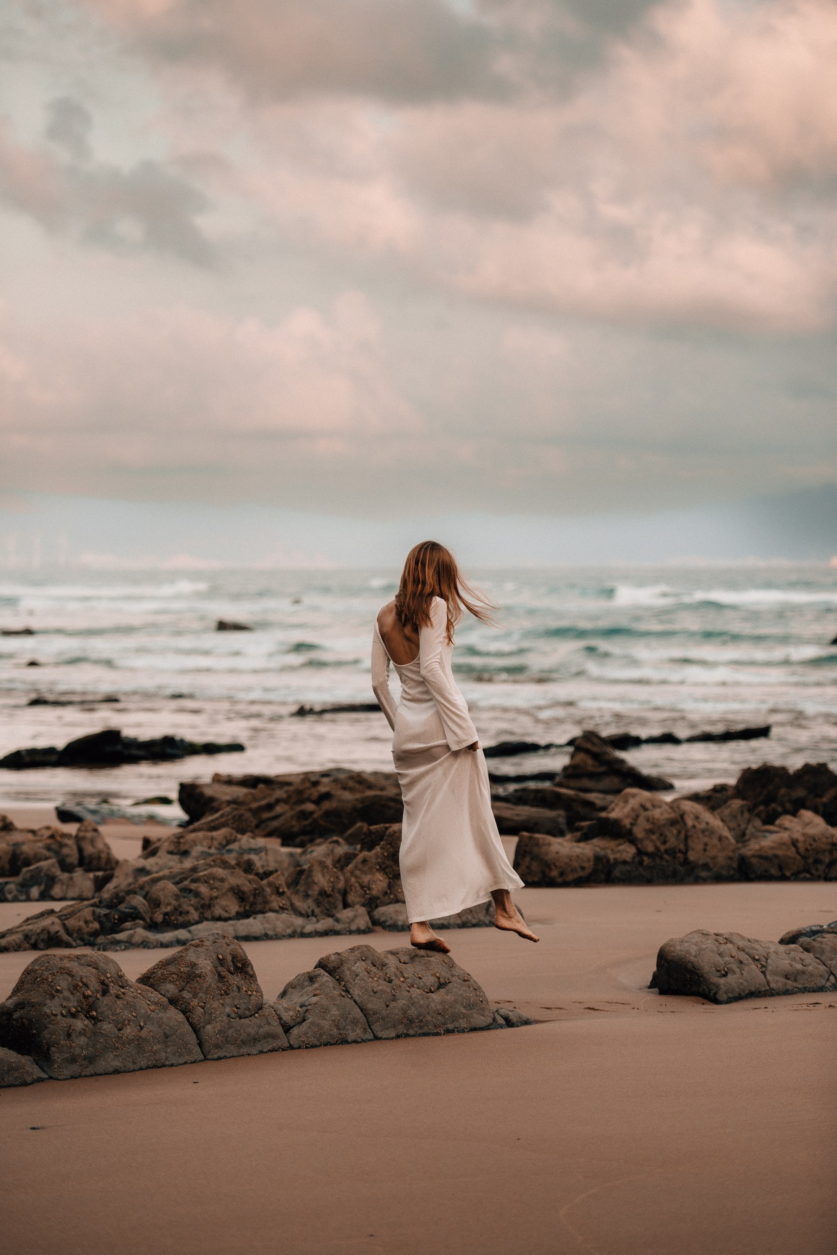 Марина и море…. Photographer in Bilbao Irina Makou