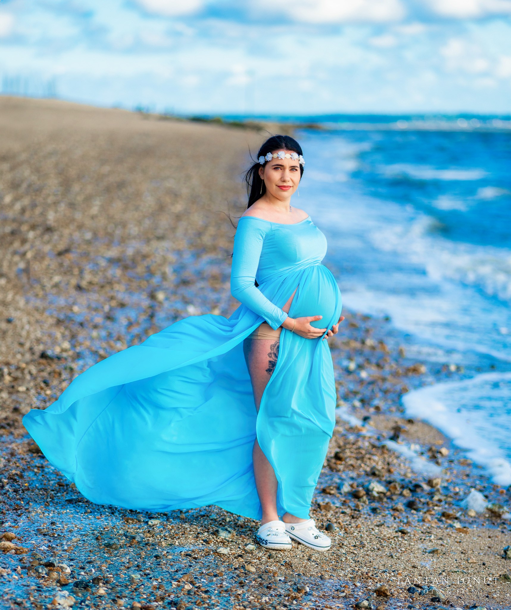 Sedinta foto maternitate — emotie si feminitate inainte de nastere. TANTAN IONUT FOTO & FILM