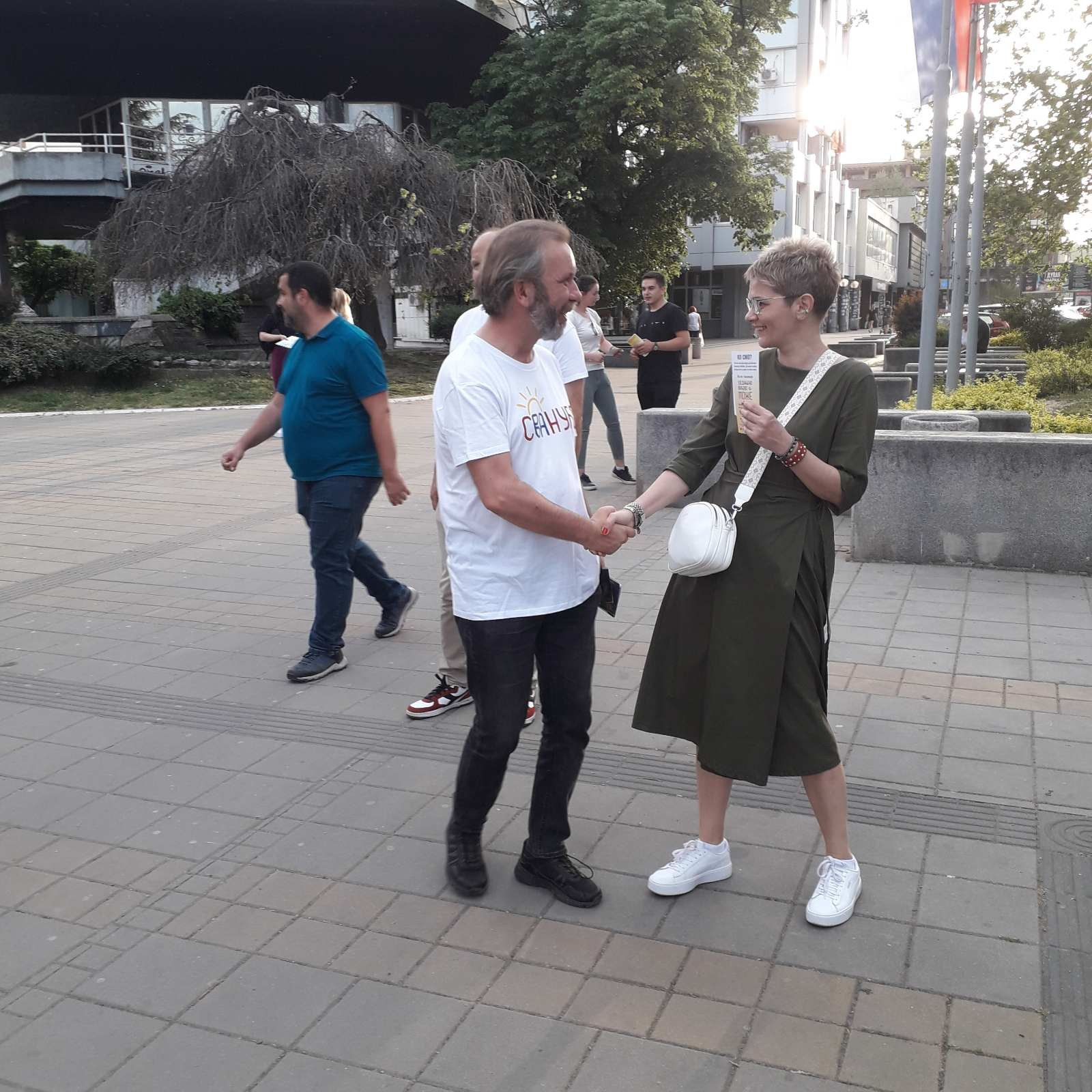 Трећи штанд коалиције Уједињено Ваљево Може — 15.04.2024. Уједињено Ваљево Може