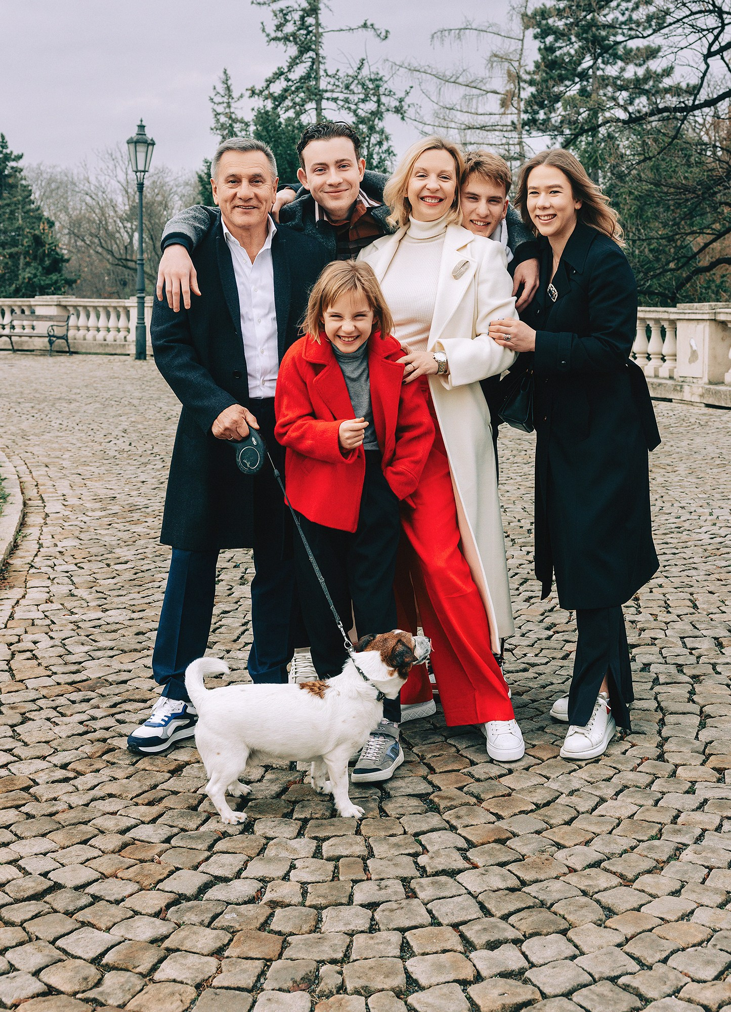 Наталья с семьей. Rodinný a svatební fotograf v Praze