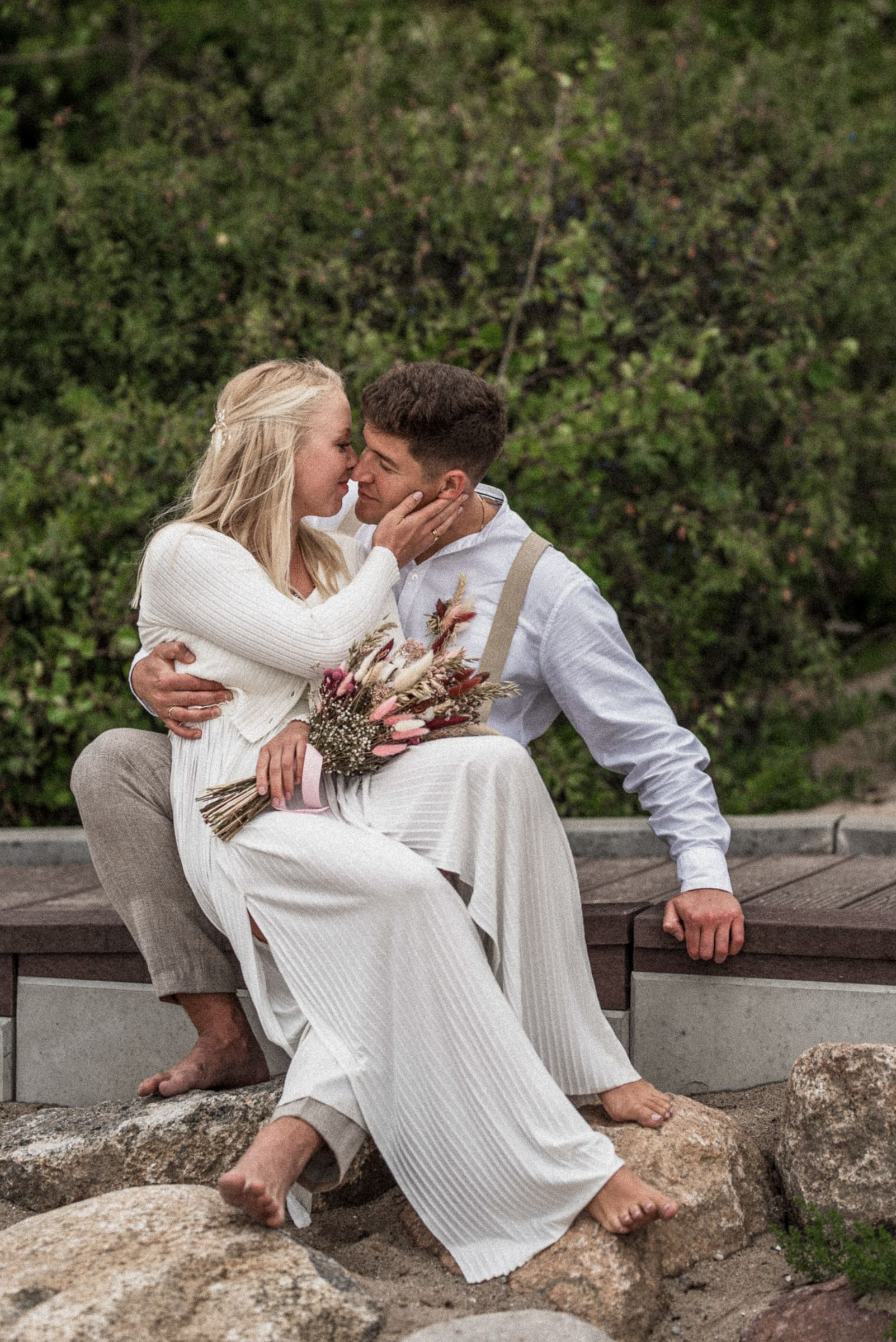 Hochzeitsfotoshooting am Ostsee