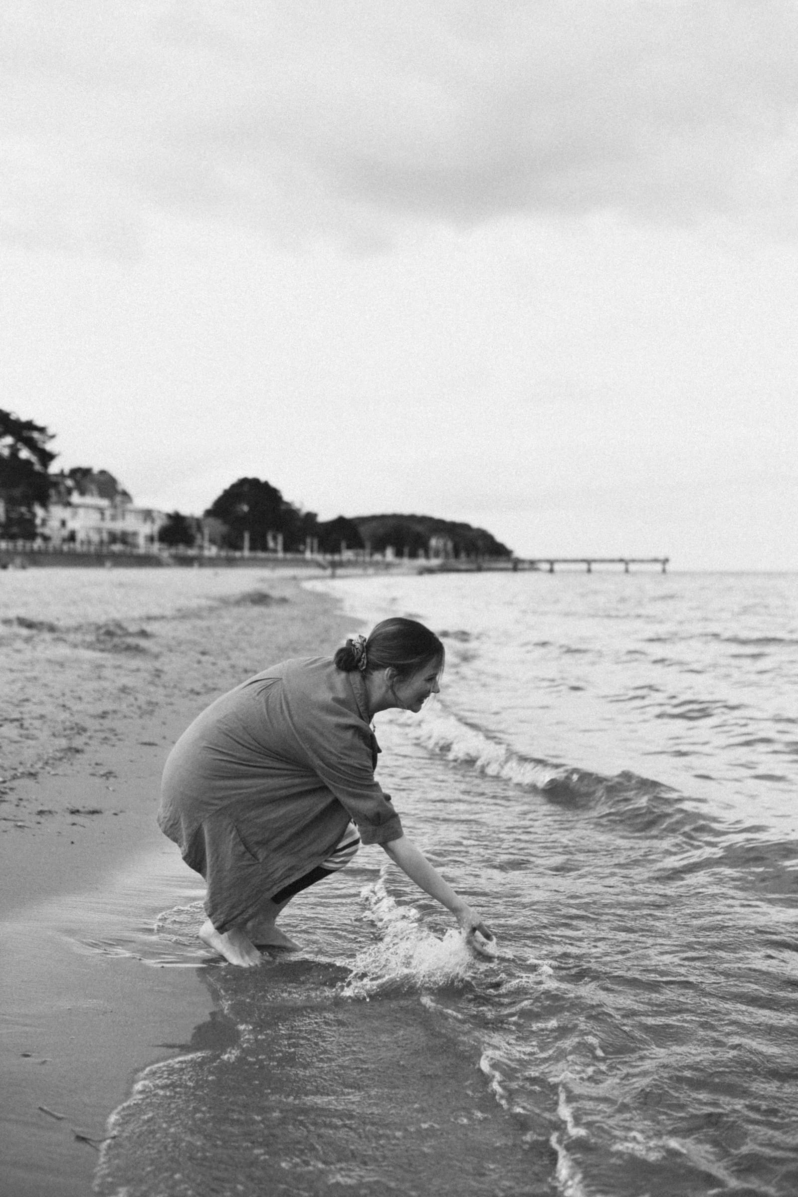 Fotoshooting am Ostsee