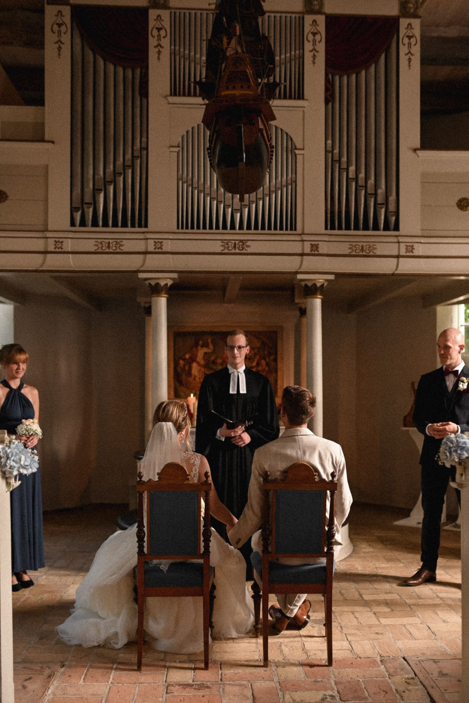 Wedding photograph in Europe