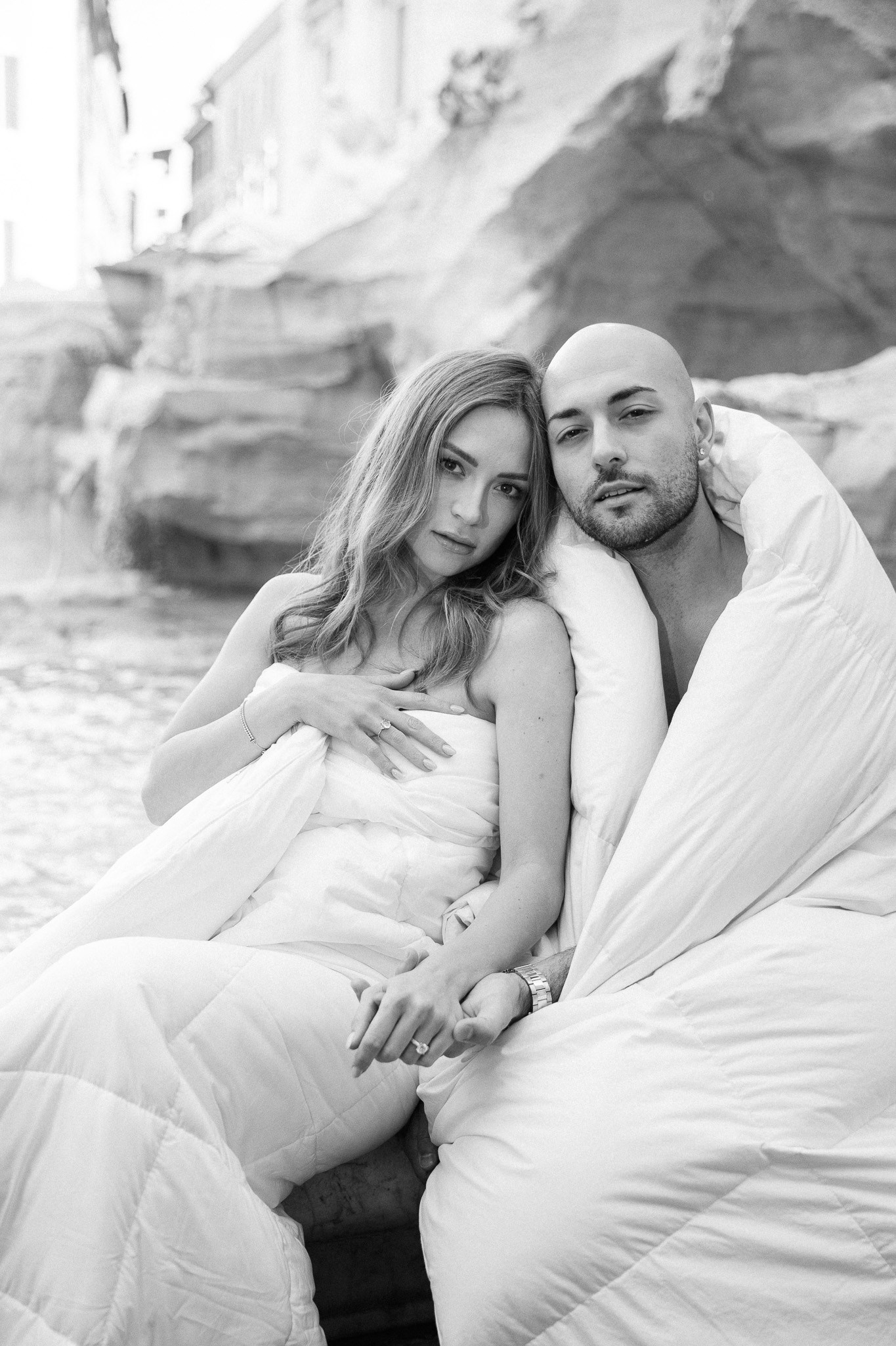 Love, Duvets, and the Eternal City: A Dreamy Elopement in Rome. Elizaveta Razumova: Cinematic Photography for Love, Weddings, Portraits & Brands