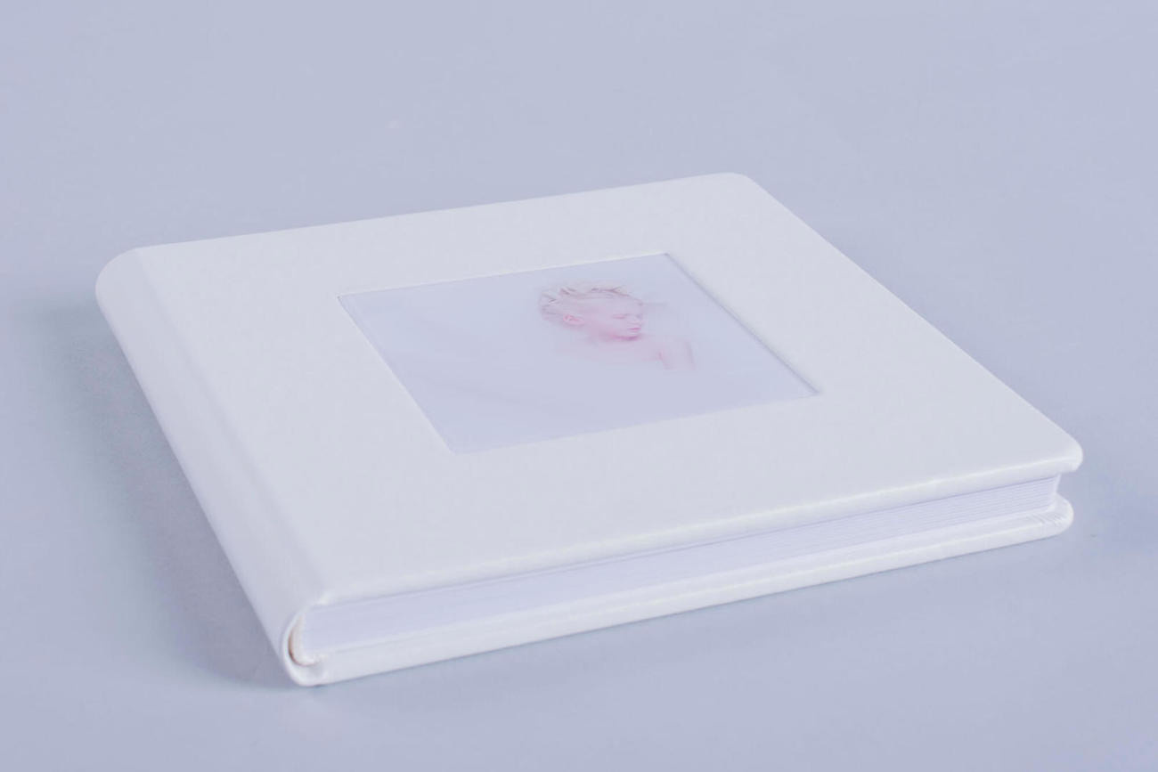 Eco-vriendelijk leren fotoboek