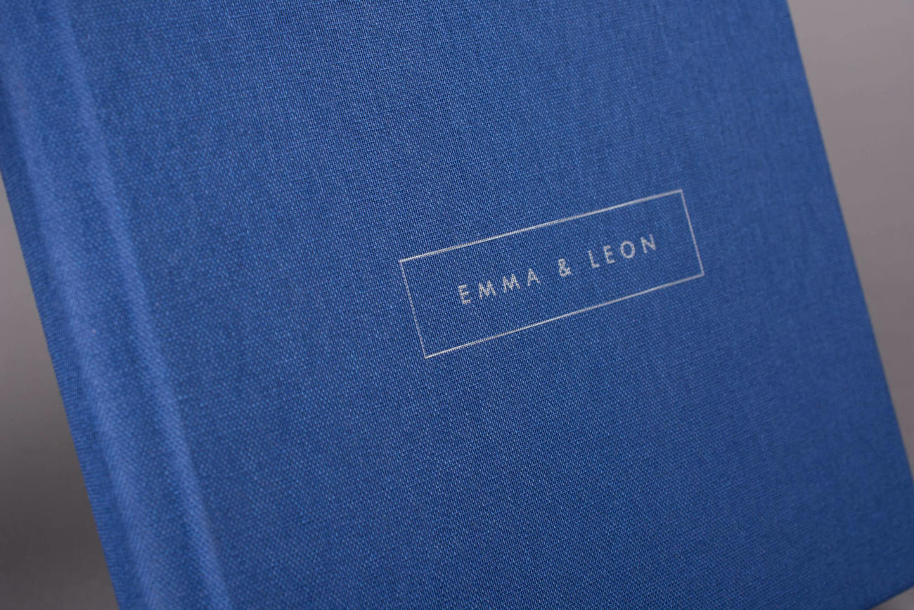 Duurzaam fotoboek met eco-lederen omslag