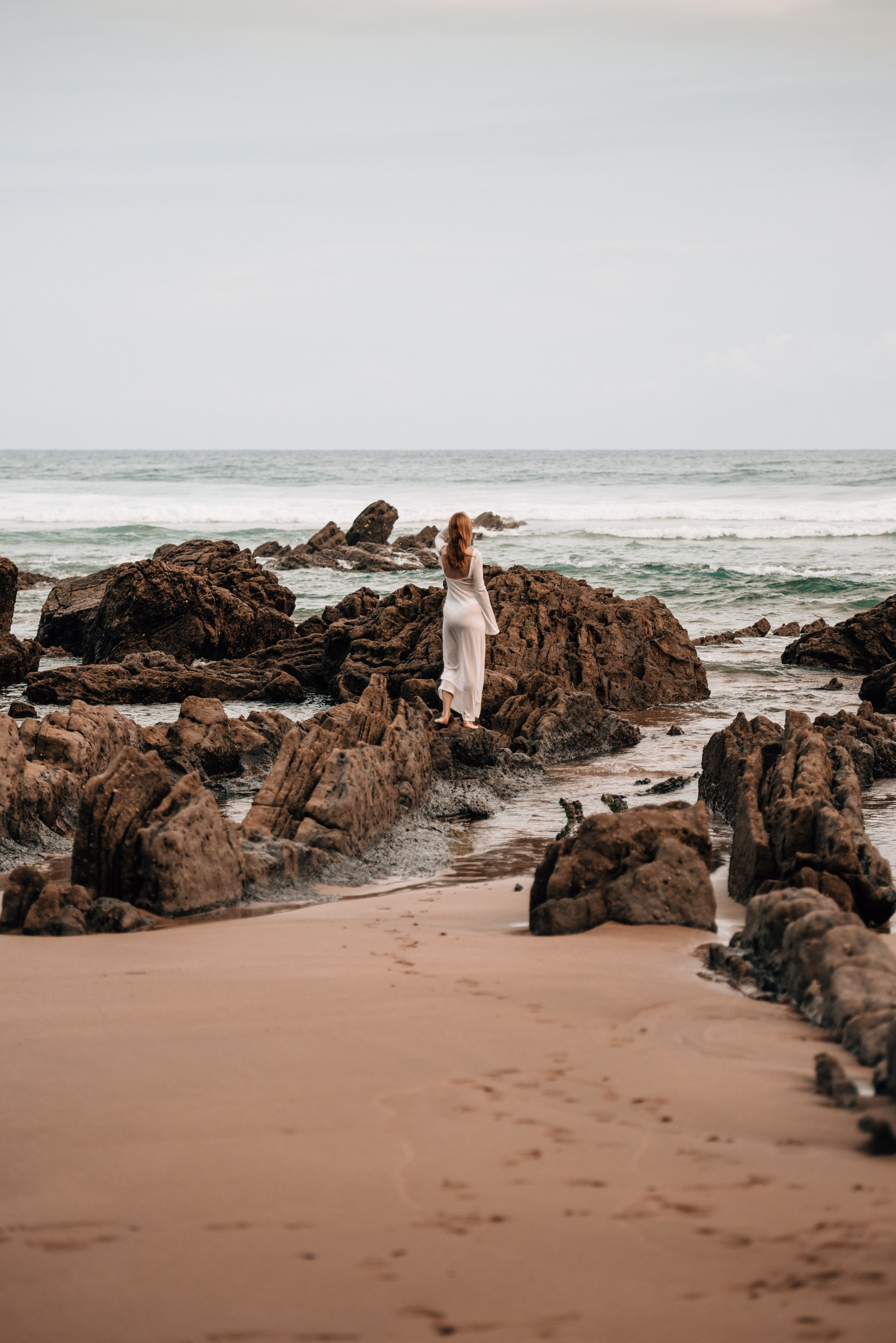 Марина и море…. Photographer in Bilbao Irina Makou