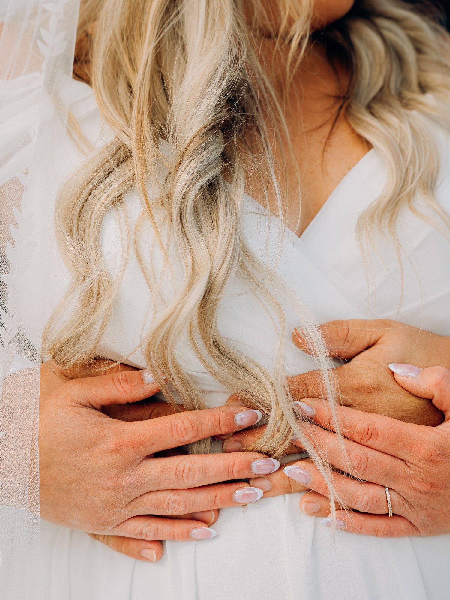 A and A in snowy Dolomites