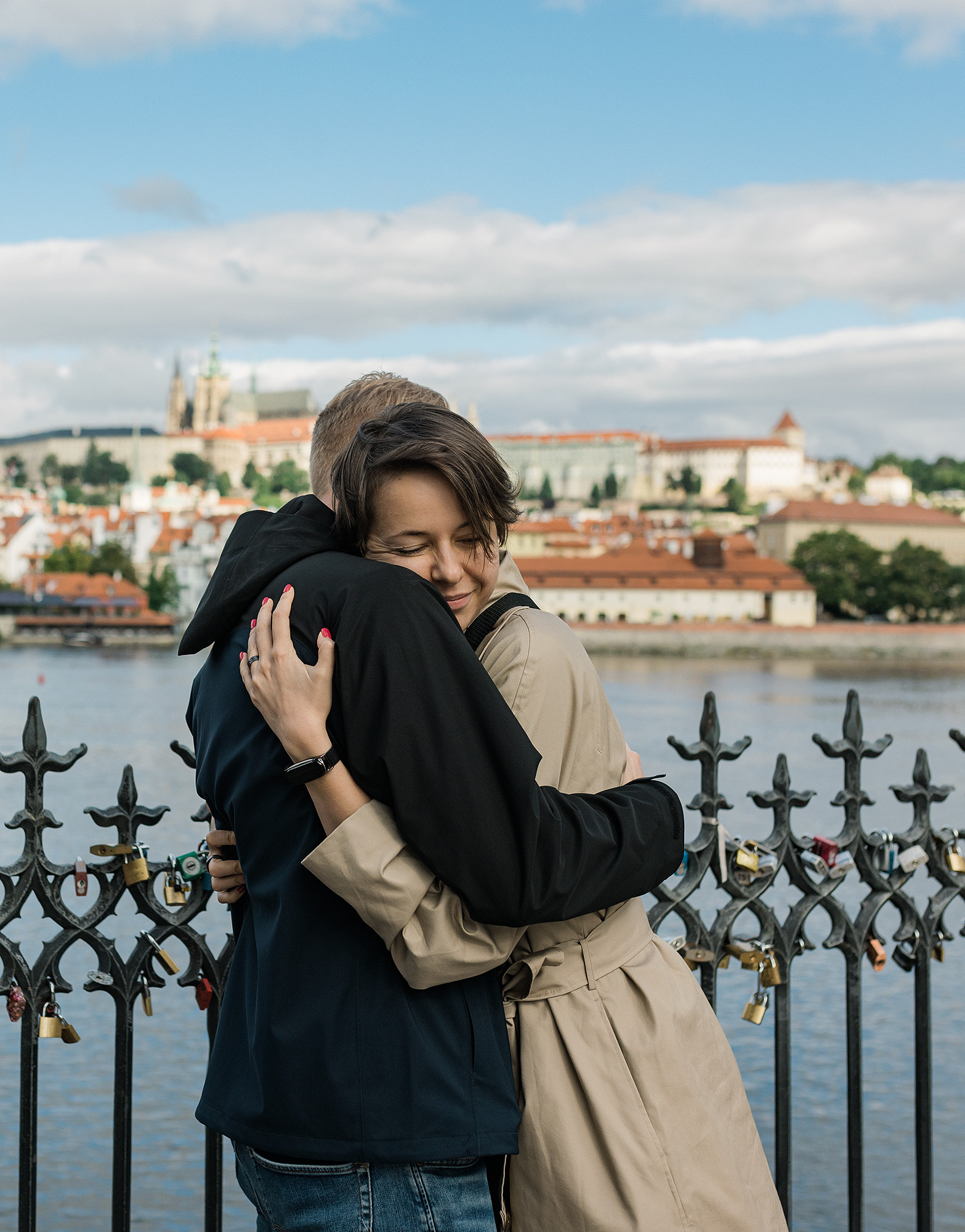 Вика и Женя в Праге. Family and wedding photographer in Prague Natalia Fedori