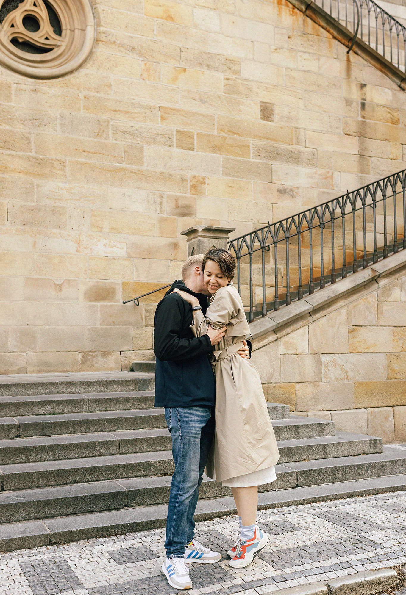 Вика и Женя в Праге. Family and wedding photographer in Prague Natalia Fedori