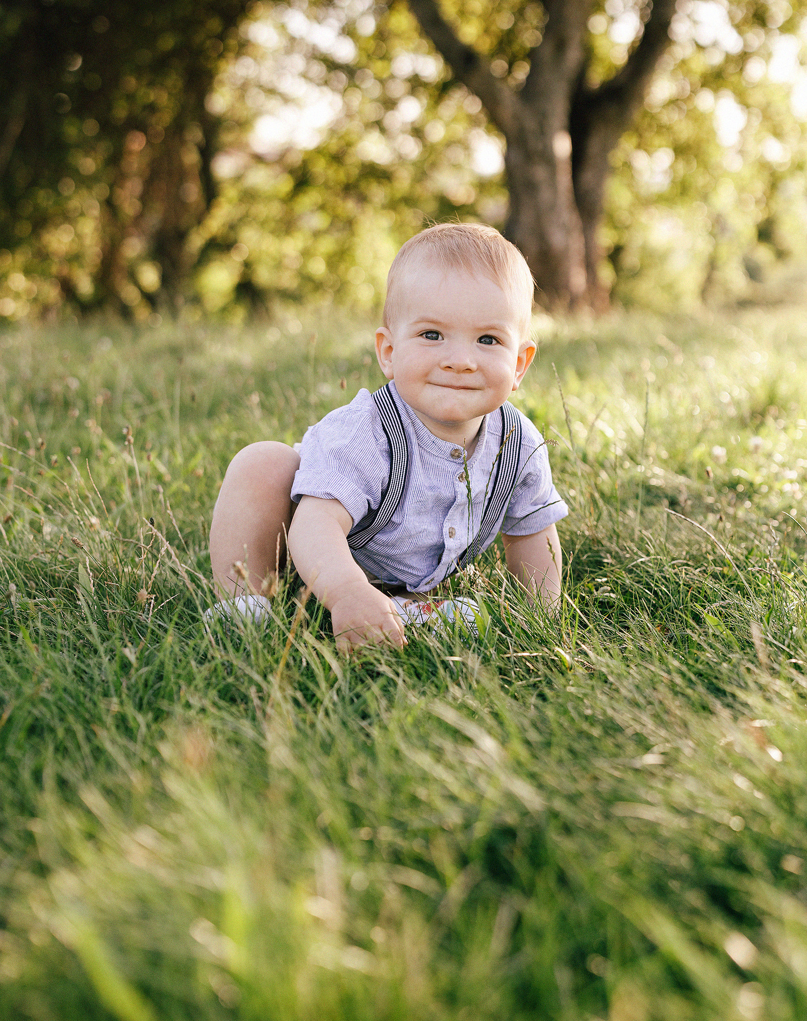 Тимофею 1 годик. Rodinný a svatební fotograf v Praze