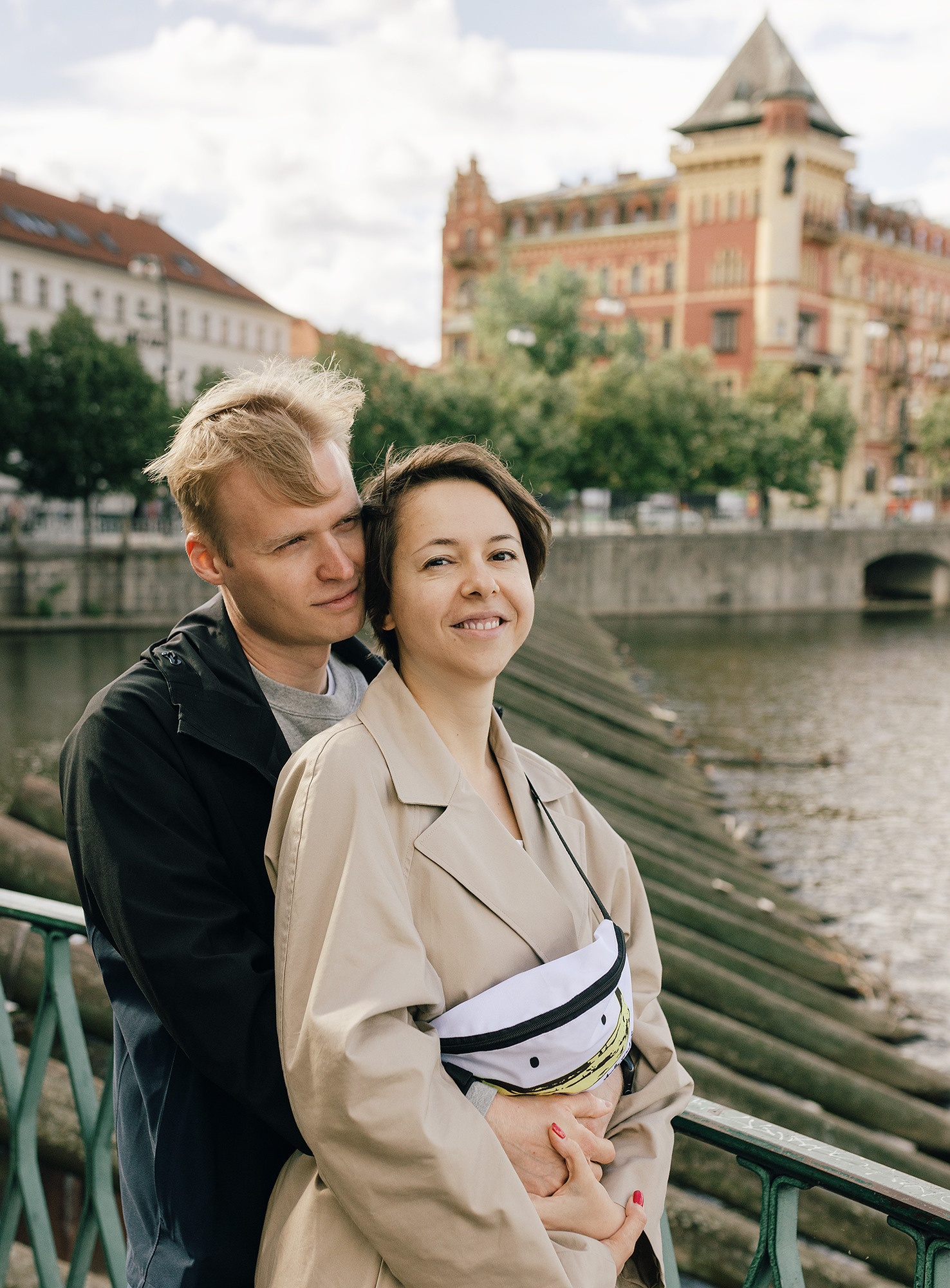 Вика и Женя в Праге. Family and wedding photographer in Prague Natalia Fedori