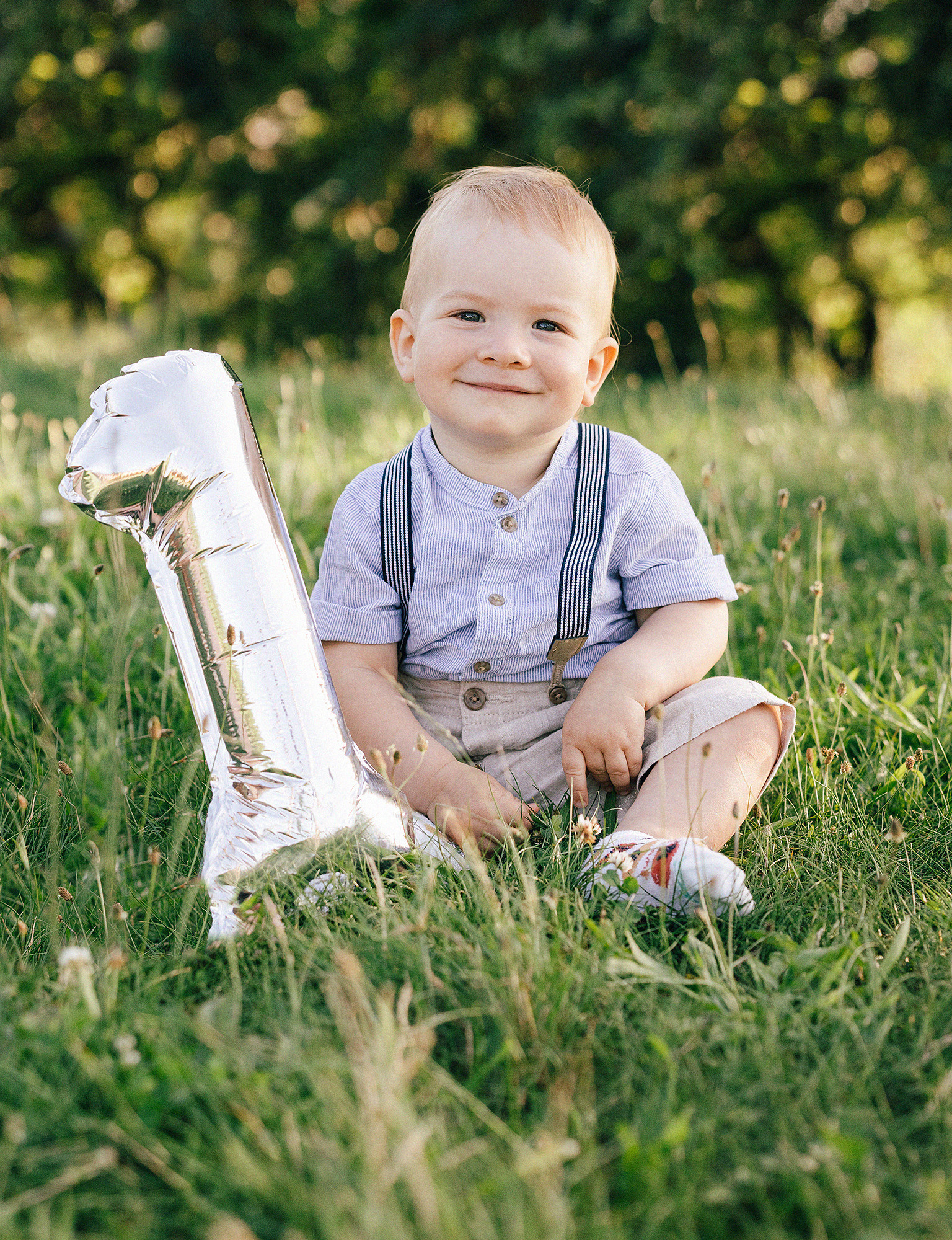 Тимофею 1 годик. Rodinný a svatební fotograf v Praze