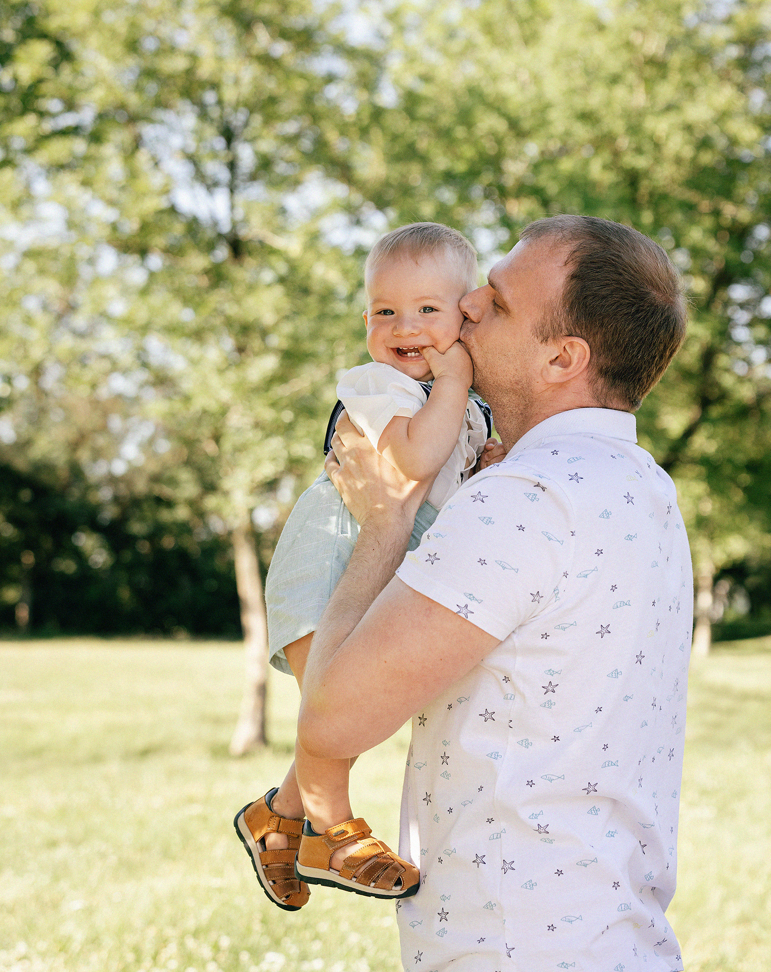 Тимофею 1 годик. Rodinný a svatební fotograf v Praze