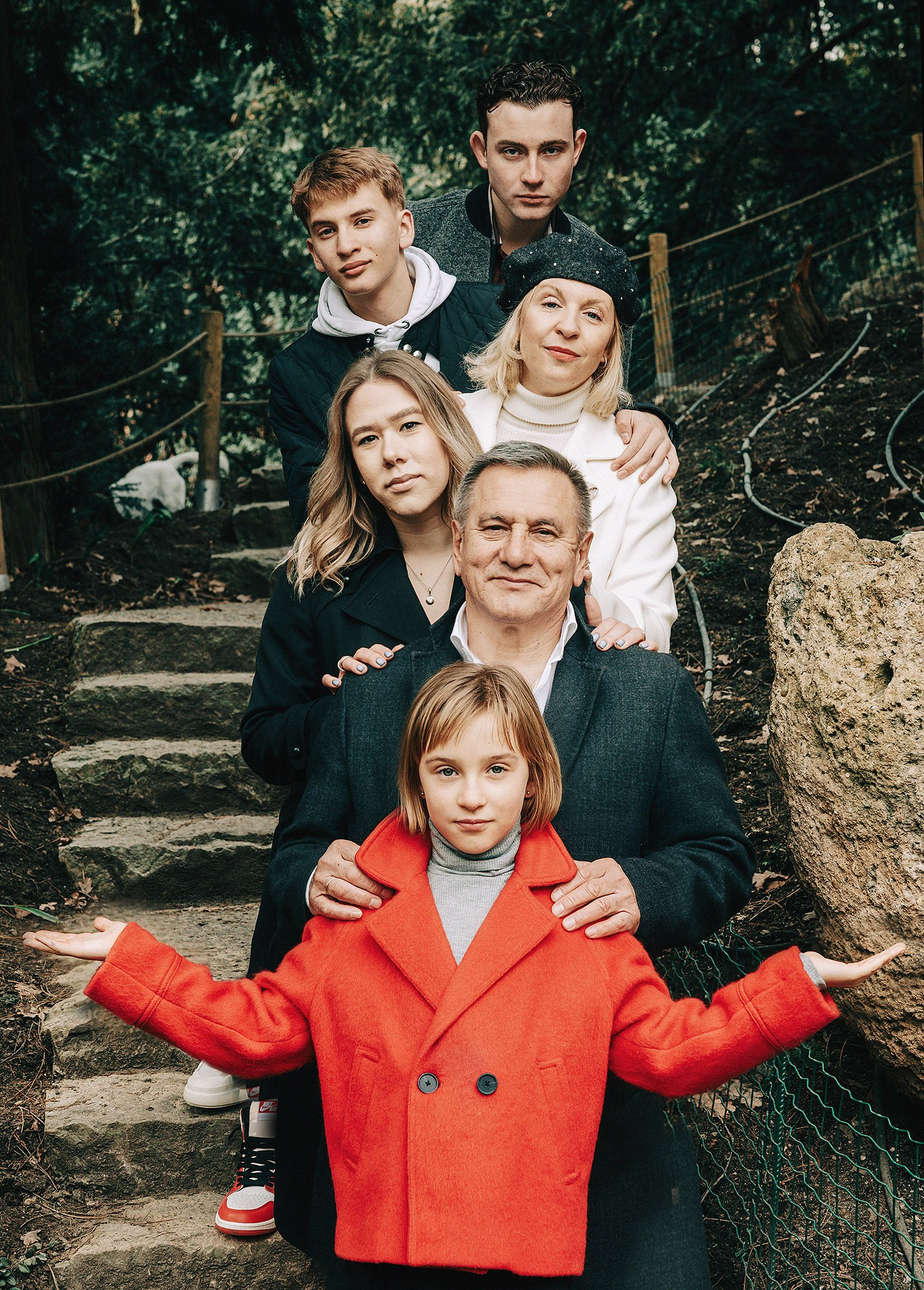 Наталья с семьей. Rodinný a svatební fotograf v Praze