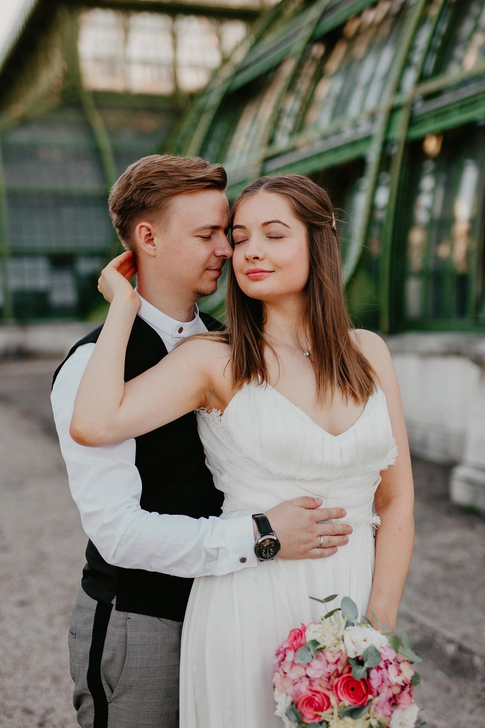 Elopement in Vienna Austria Schönbrunn palace. Iceland elopement photo and video | Nikolaichik Photo