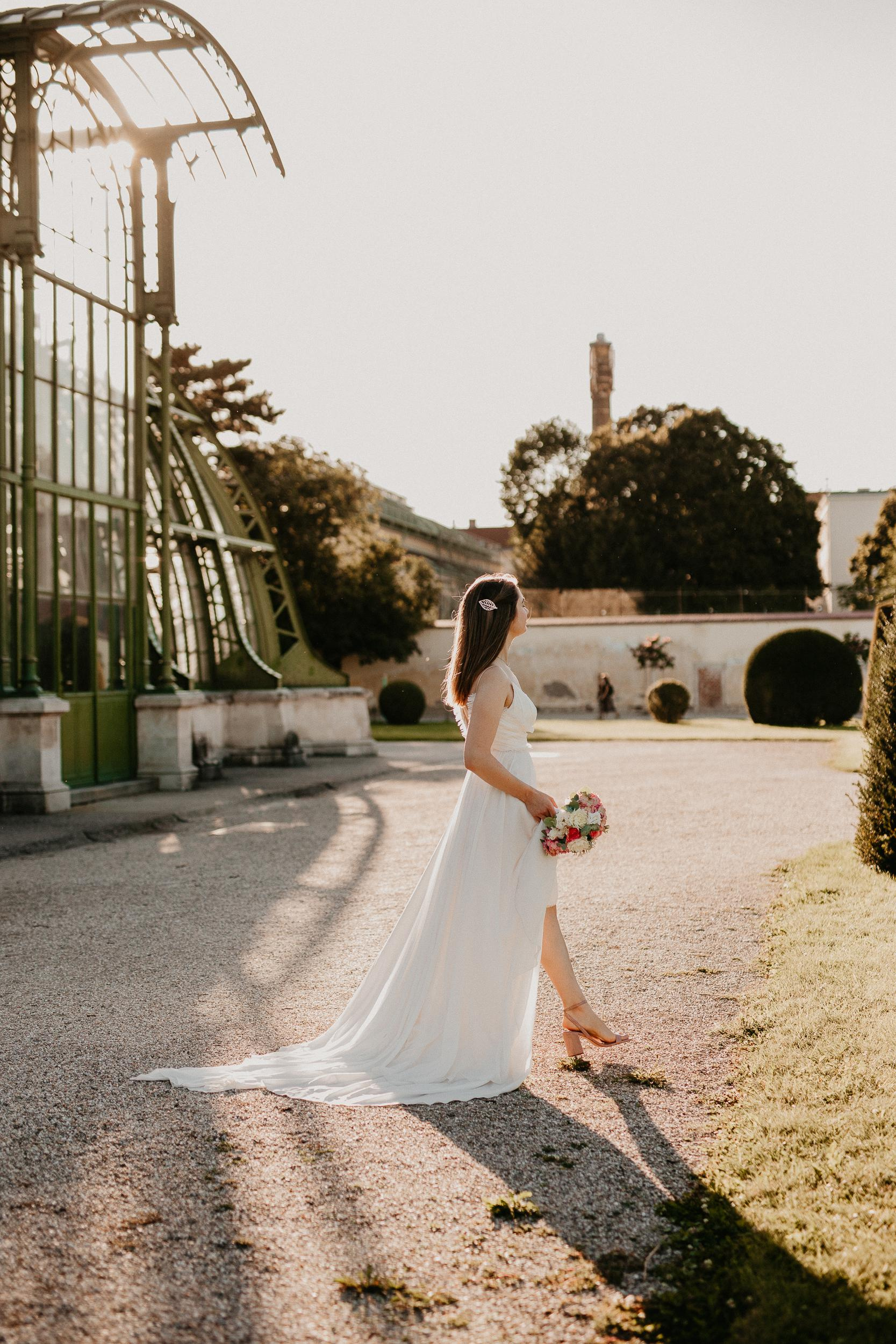 Elopement in Vienna Austria Schönbrunn palace. Iceland elopement photo and video | Nikolaichik Photo