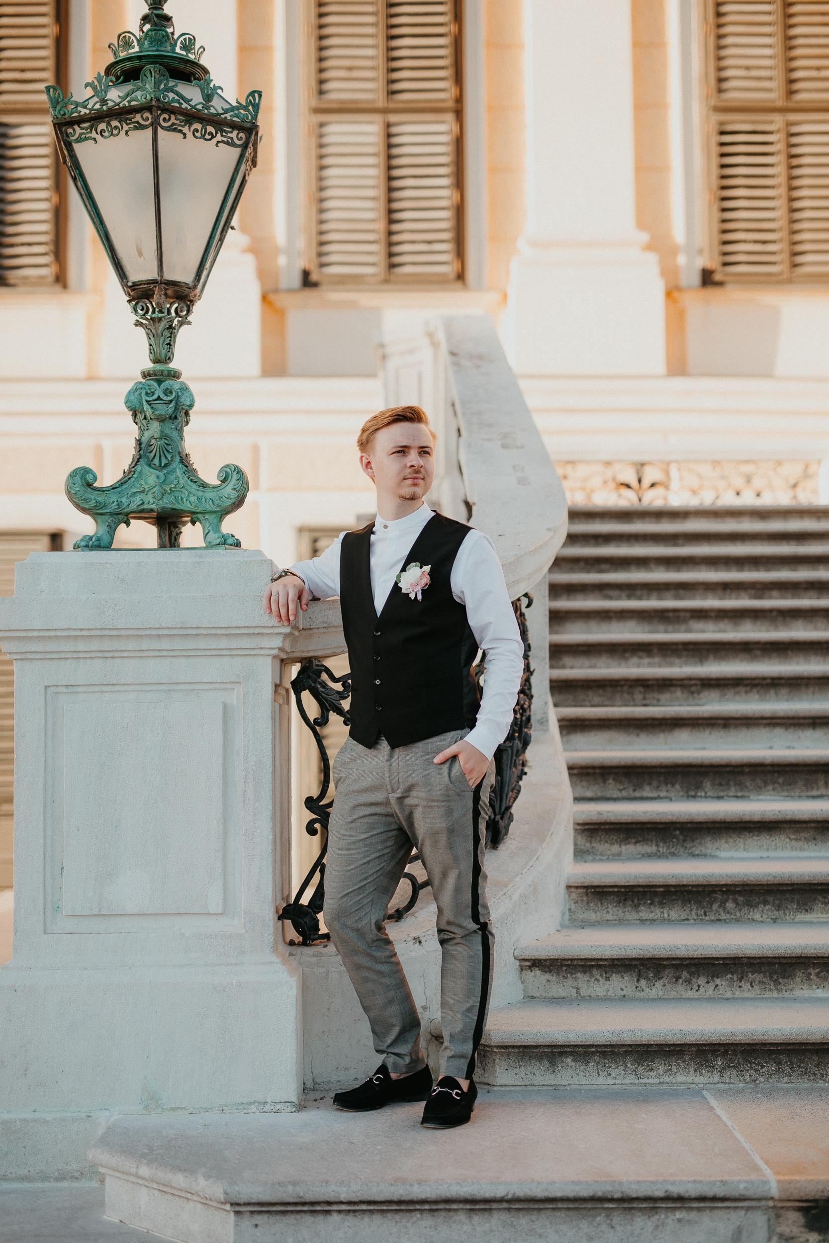 Elopement in Vienna Austria Schönbrunn palace. Iceland elopement photo and video | Nikolaichik Photo