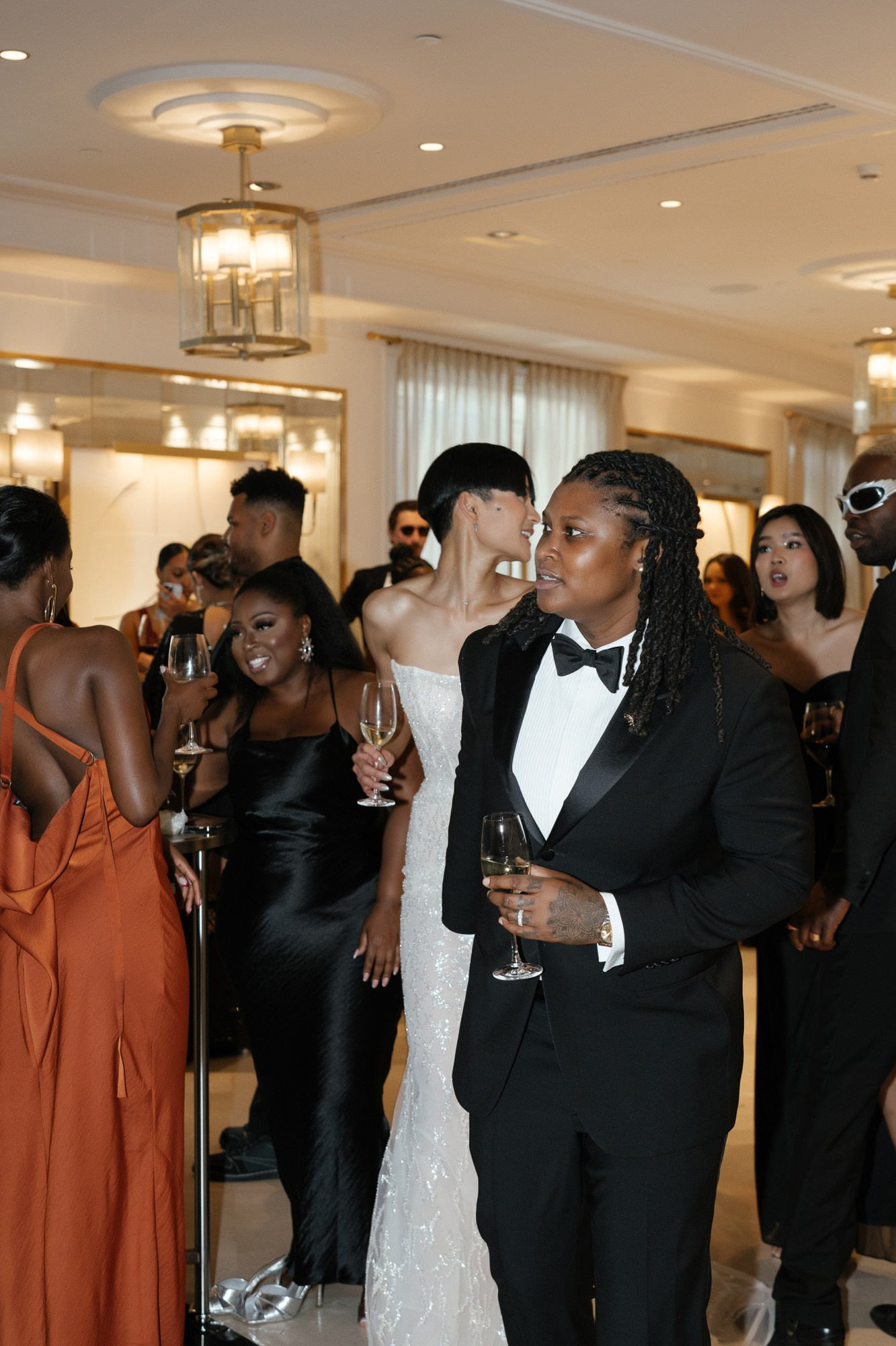 Wedding in famous Four Seasons Hotel, Madrid. Wedding photographer videographer Spain