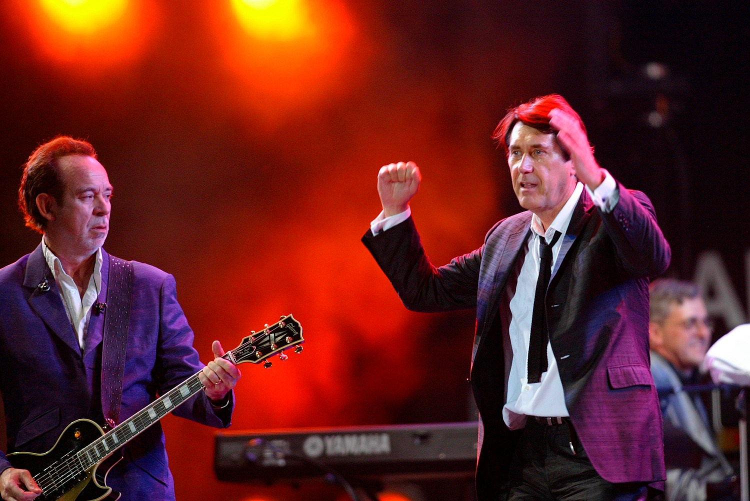 More of Roxy Music on stage.