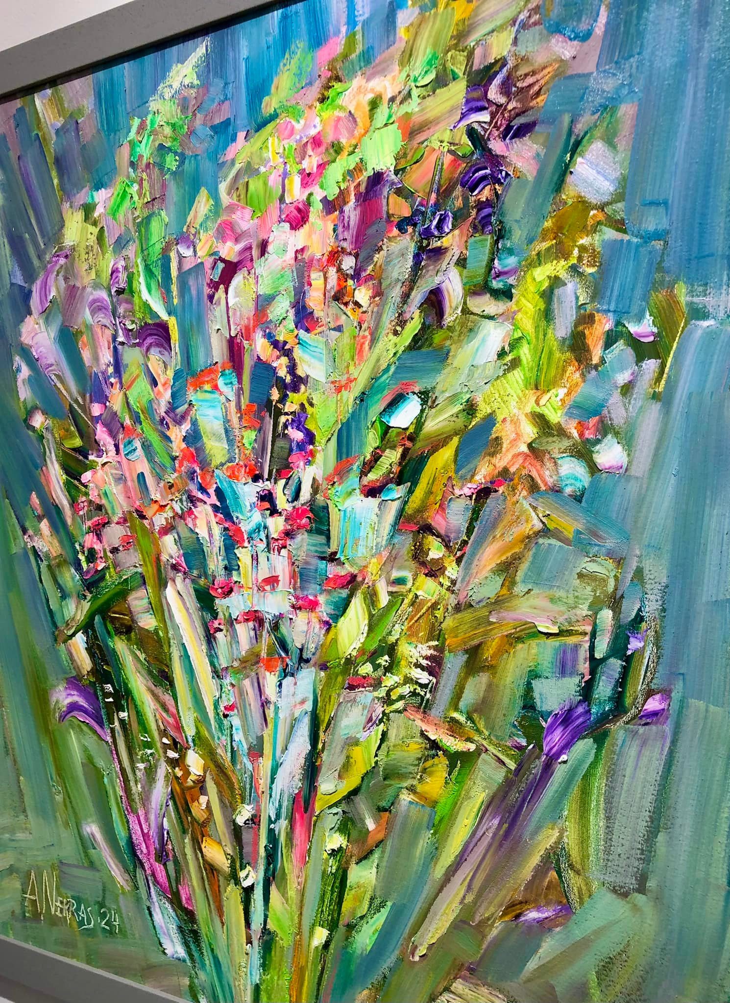 Exhibition at Your Corn Hall. Andriy Nekrasov artist