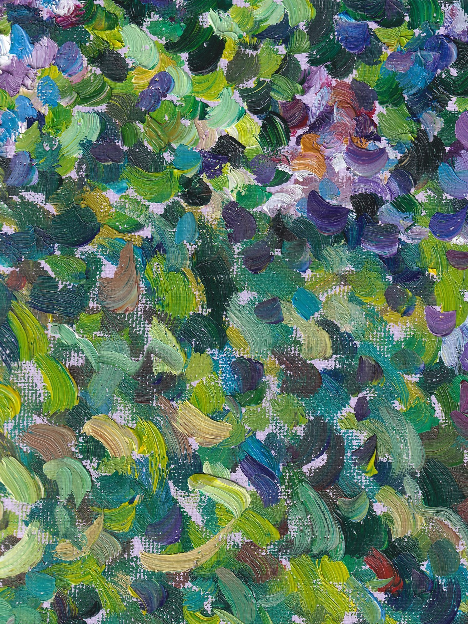 Hydrangeas, Christchurch Botanic Gardens. Evgeniia Bychina, painter