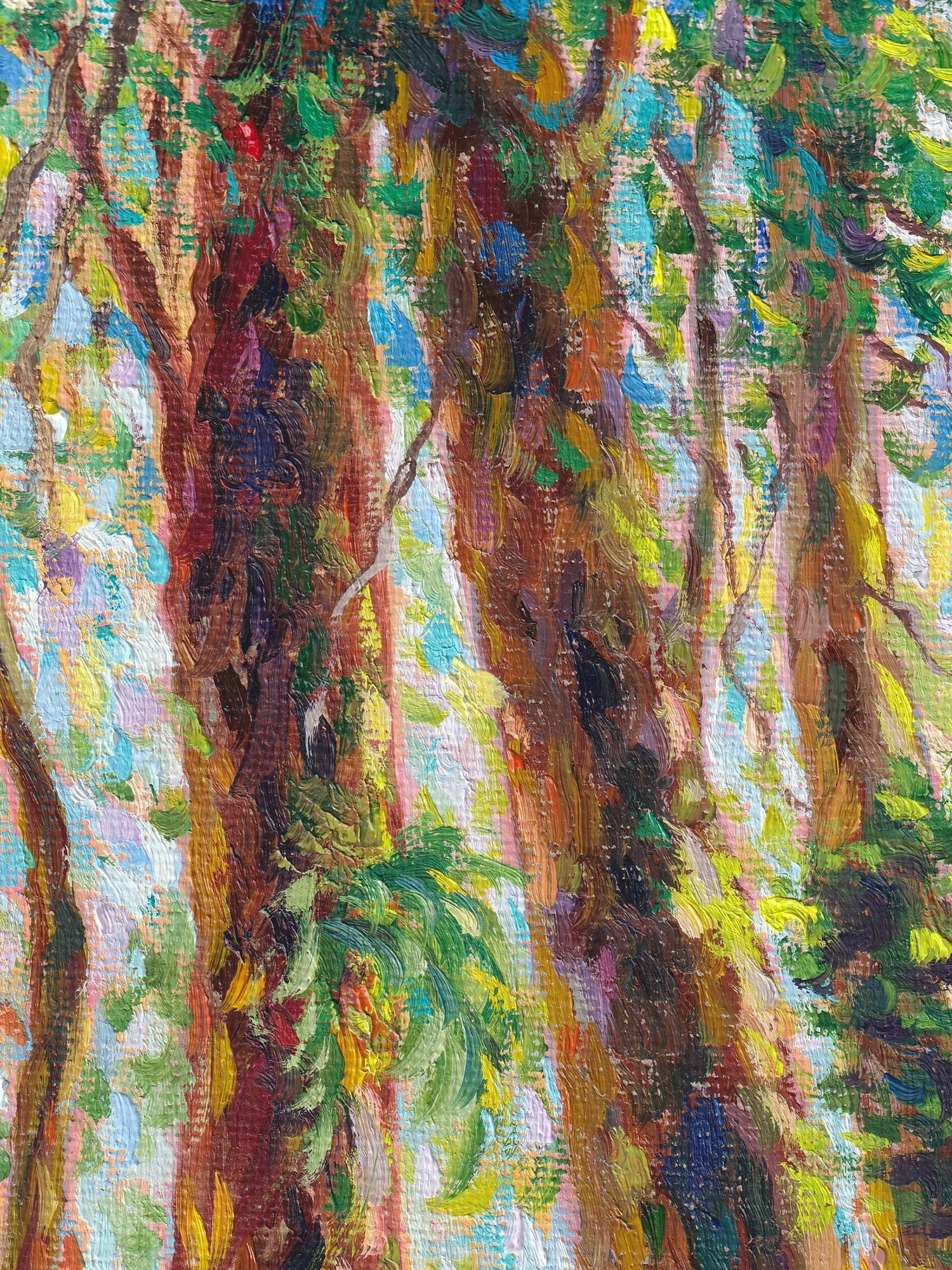 Kapakapanui. Evgeniia Bychina, painter