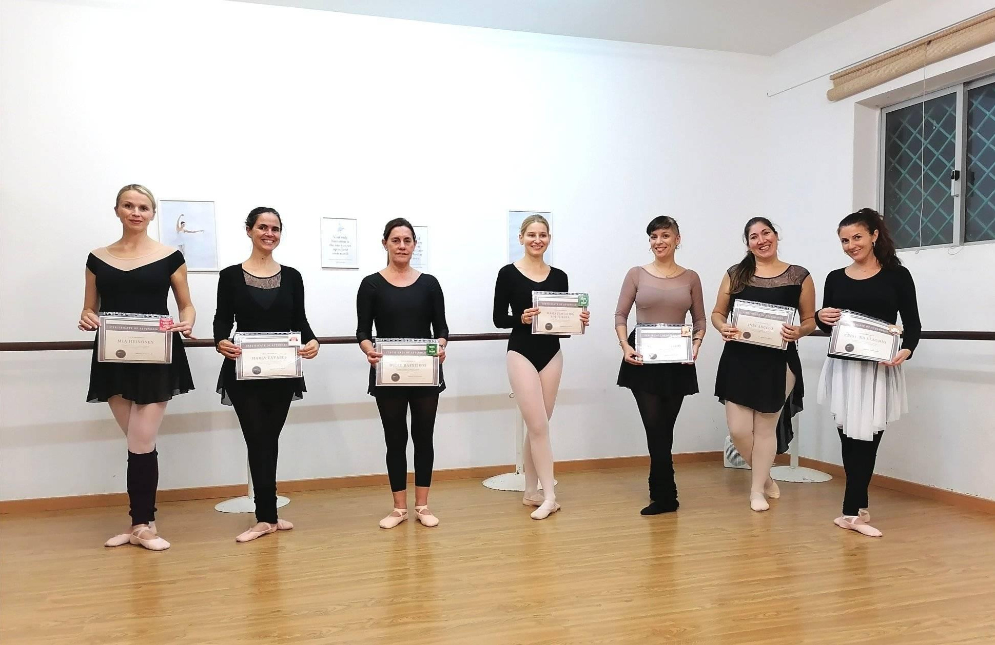 Choreography Workshops. Adult Ballet and Pilates classes in Algarve Portimao