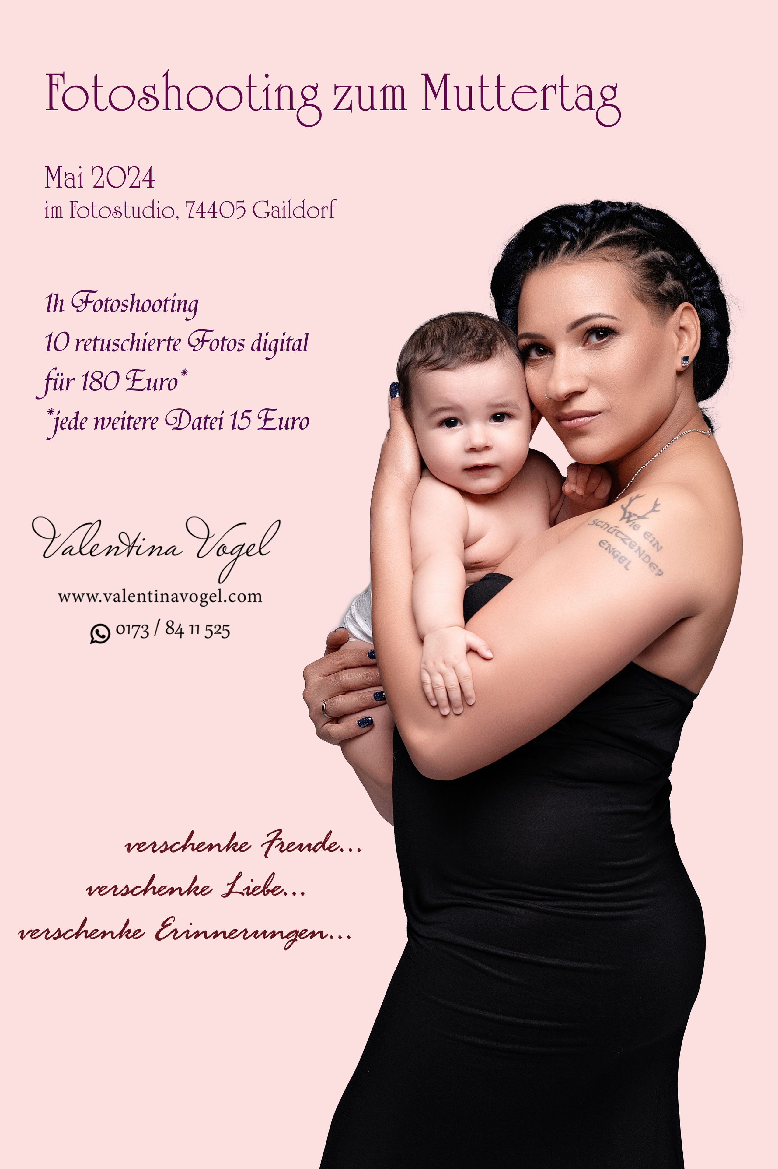 Fotoprojekte & Aktionen. Kinder- & Familienfotograf in Gaildorf und Umgebung Valentina Vogel