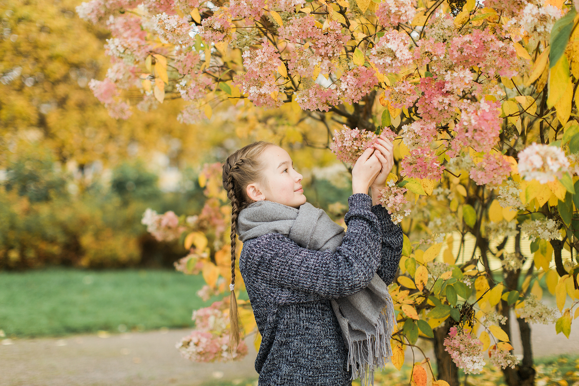Lapsikuvaus syksyllä Porvoossa