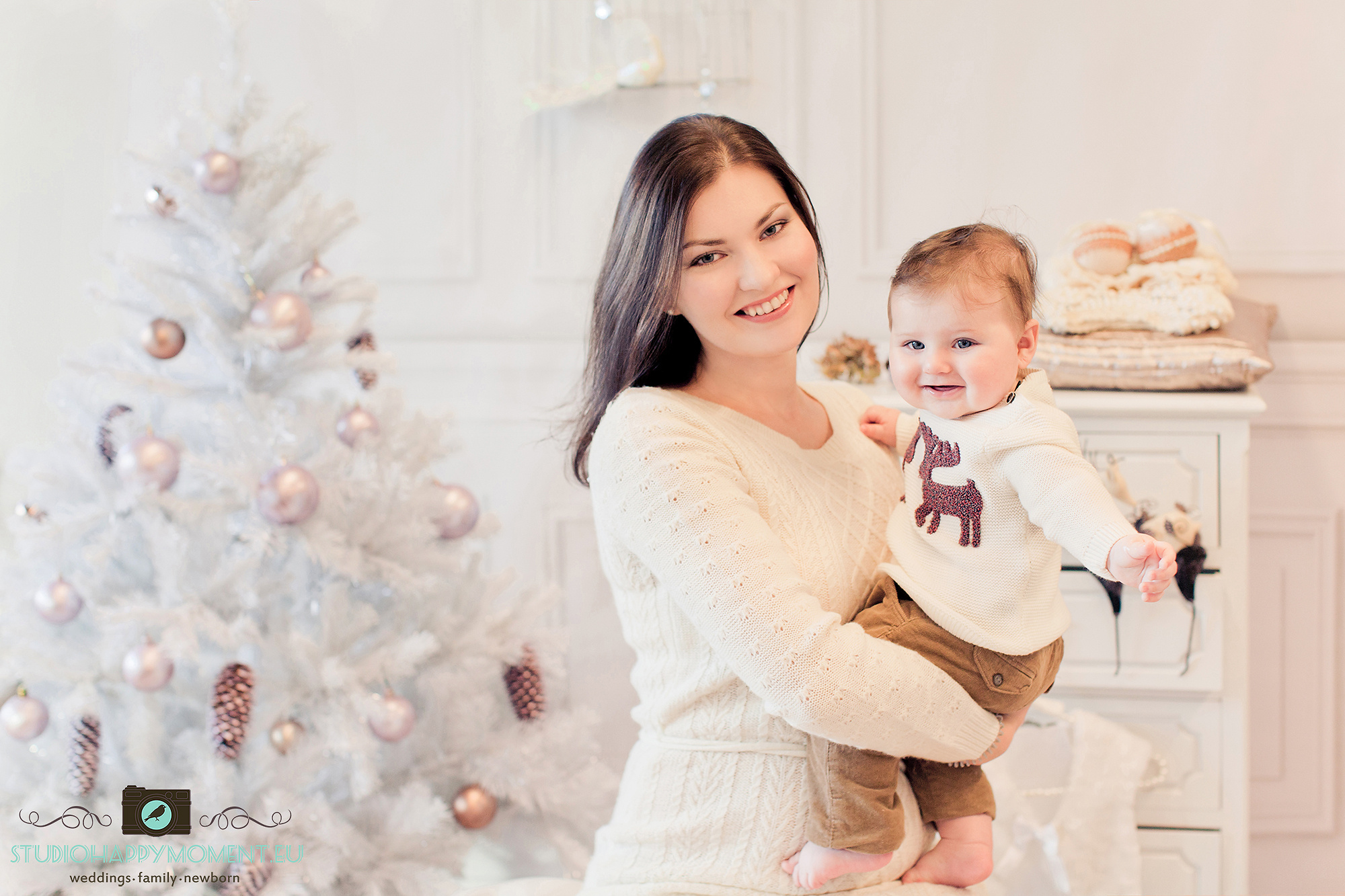 Riemukas joulukorttikuvaus