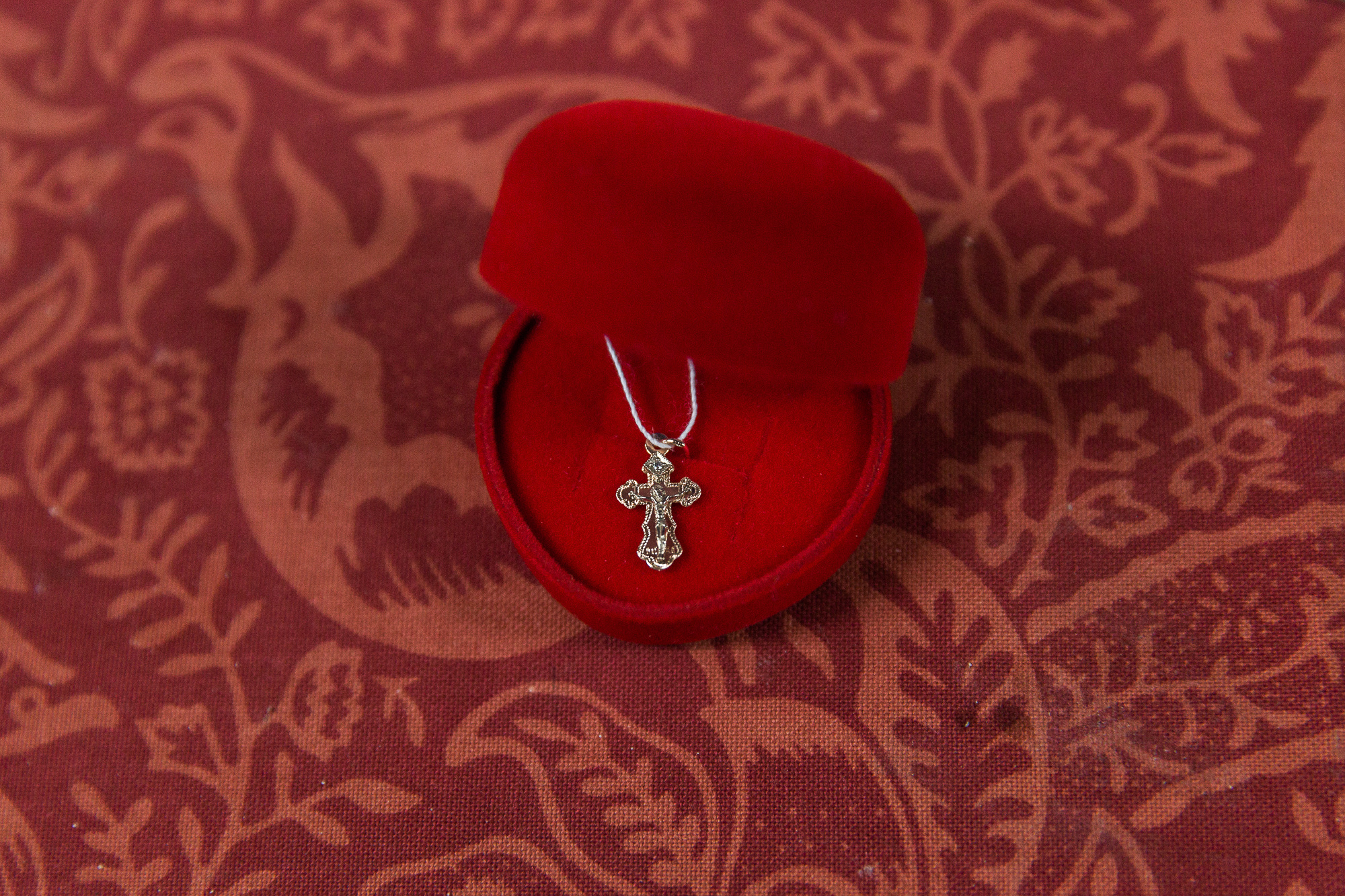 Ristiäiskuvaus Uspenskin katedraalissa Helsingissä