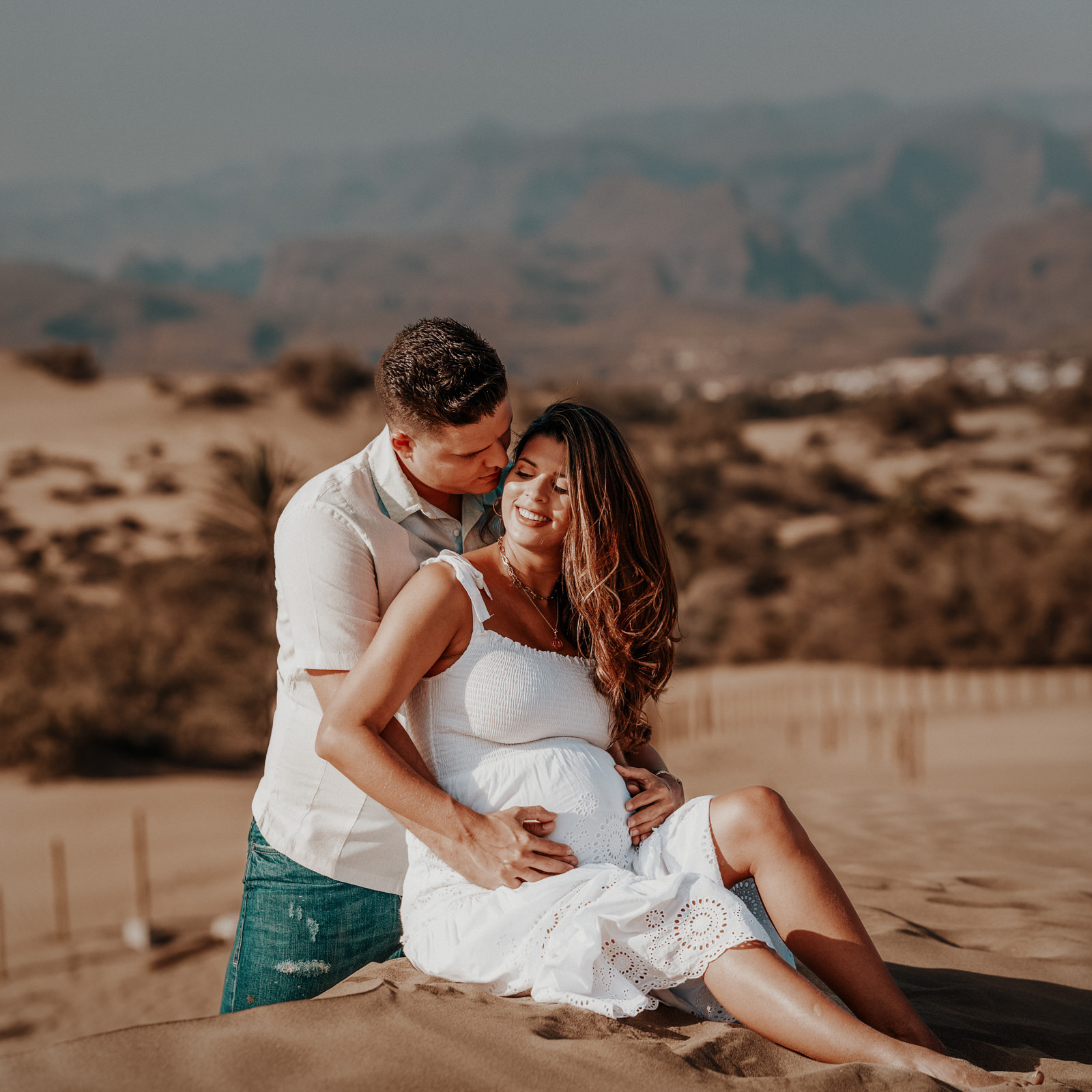 история любви или фото беременности Гран-Канария